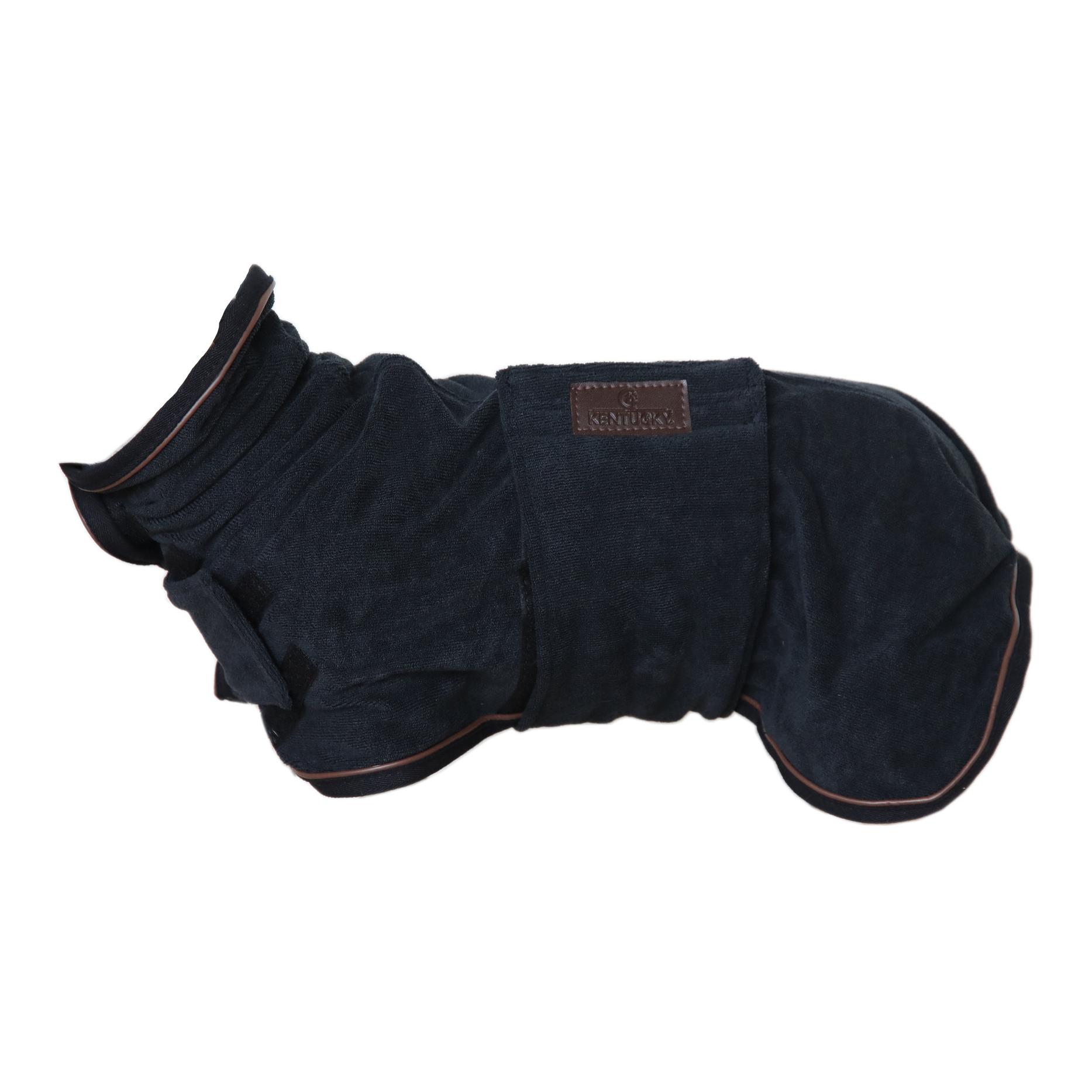 Image of Kentucky Dogwear Hundemantel Dog Coat Towel - Black - bei myluckydog.ch