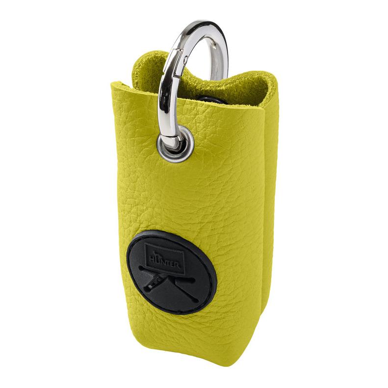 Image of Hunter Kotbeutelspender Yuna Leder - limette bei myluckydog.ch