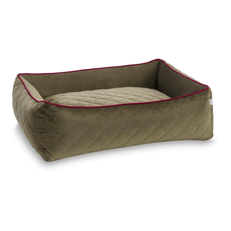 Image of Laboni Hundebett OXFORD - olive bei myluckydog.ch