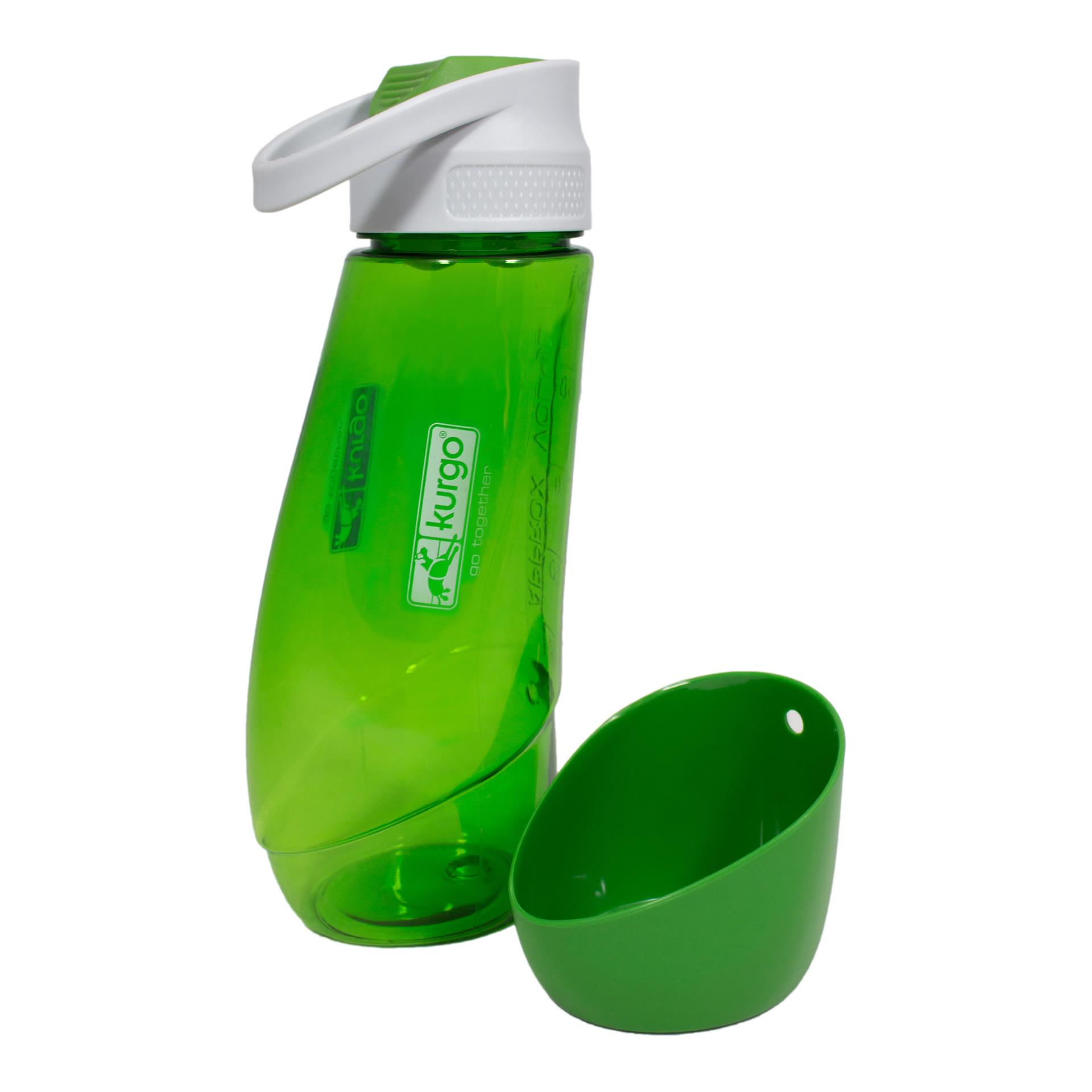 Image of Kurgo Hundetrinkflasche Gourd Water Bottle - Grass Green - bei myluckydog.ch