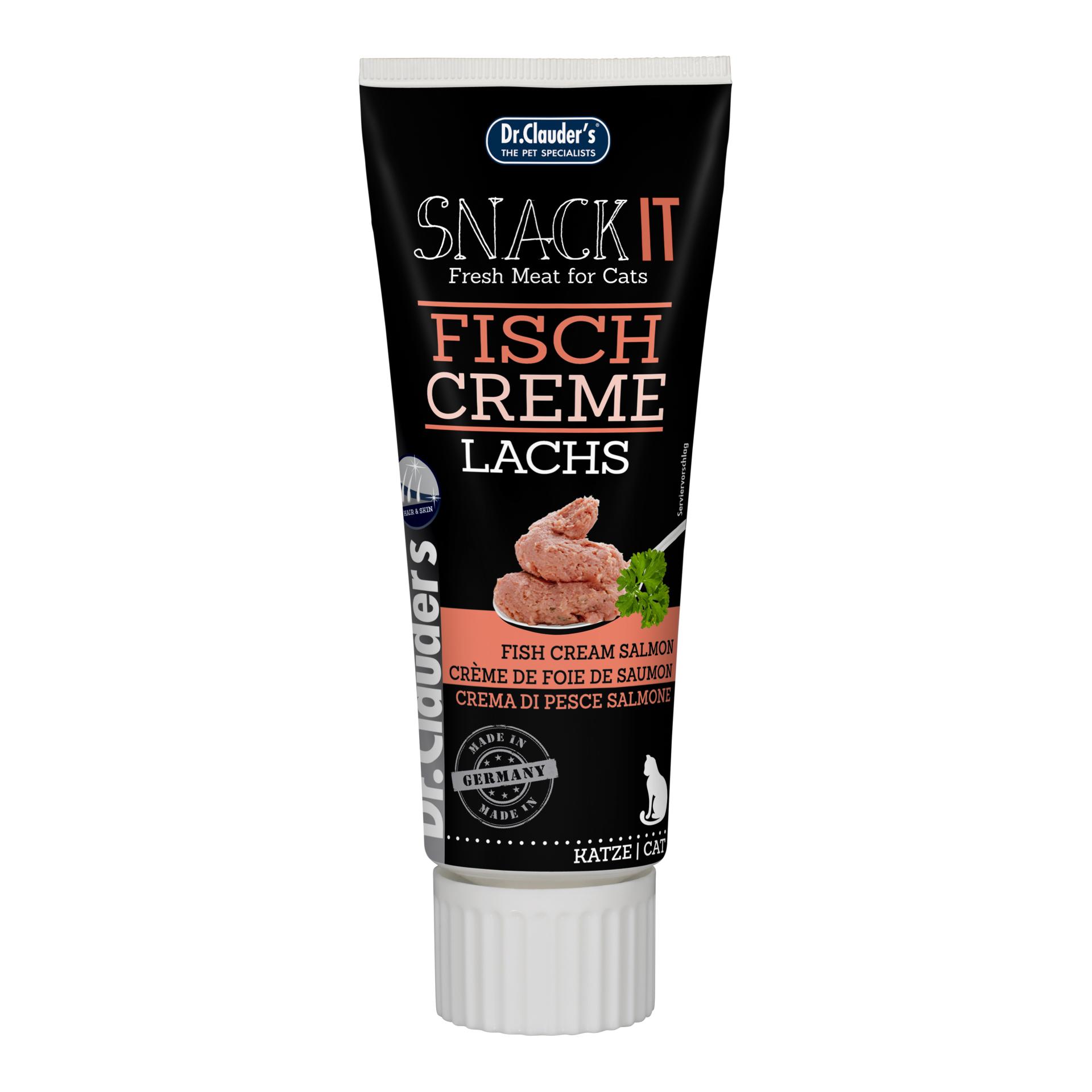 Image of Dr.Clauder's Snack IT Creme Lachs - Braun - bei myluckydog.ch