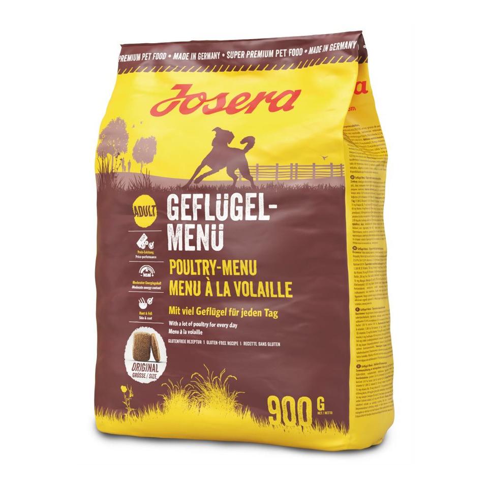 Image of Josera Trockenfutter Geflügel Menü - Gelb - bei myluckydog.ch