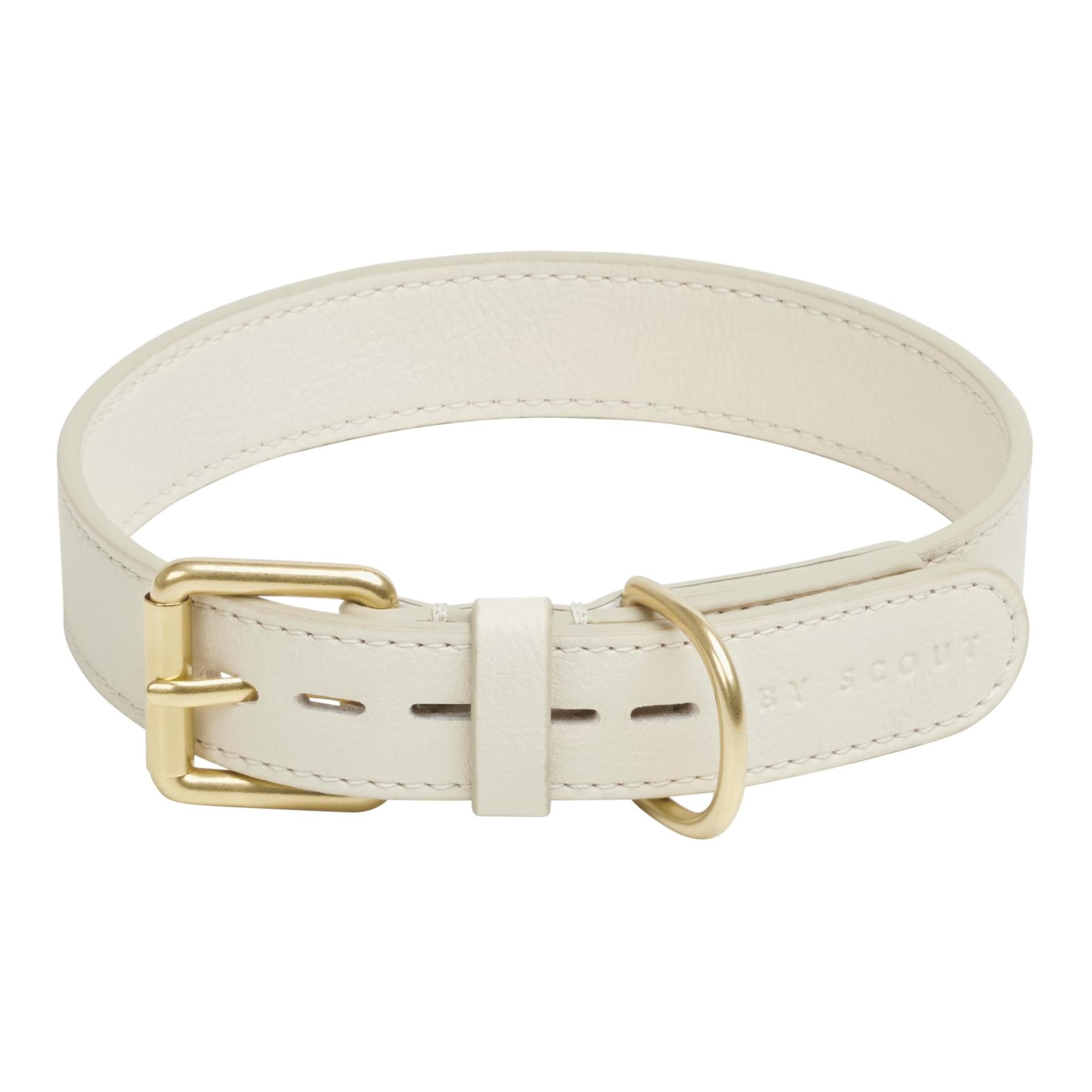 Image of BY SCOUT Hundehalsband Mela Basic - Ecru - bei myluckydog.ch