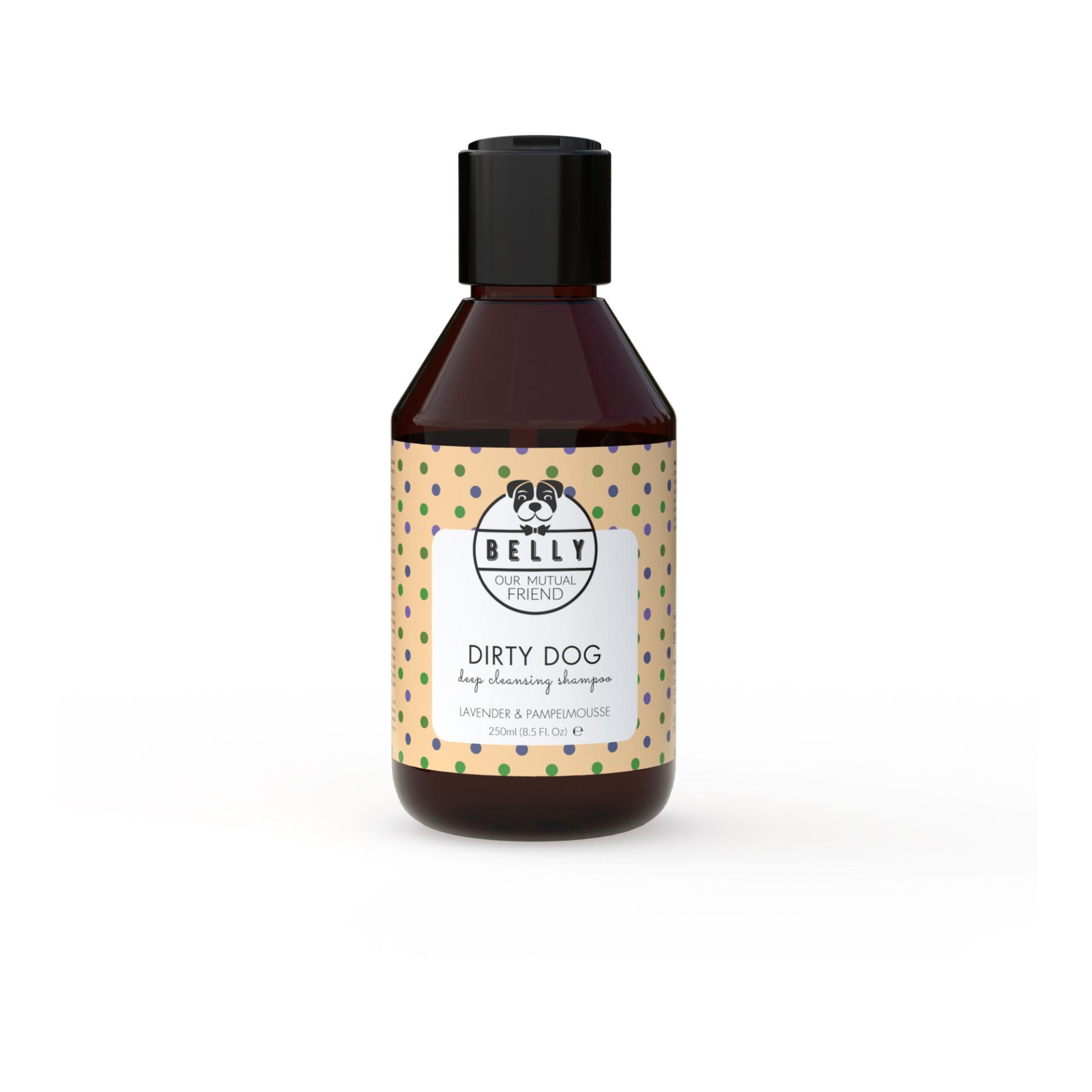 Image of Belly Dirty Dog Shampoo - Lavender und Pampelmousse - bei myluckydog.ch