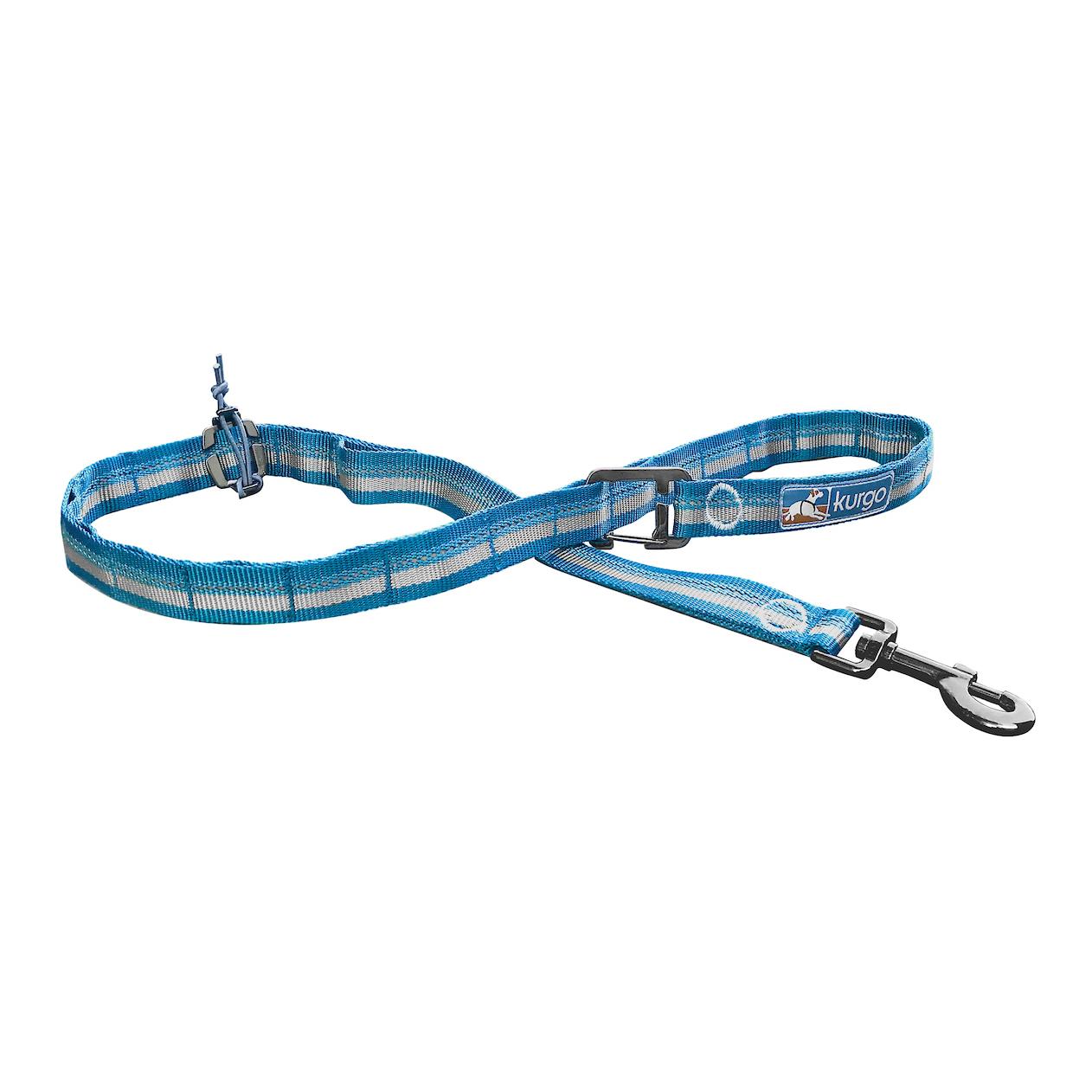 Image of Kurgo RSG Stub Leash - blau - Glacier-deepsea - bei myluckydog.ch