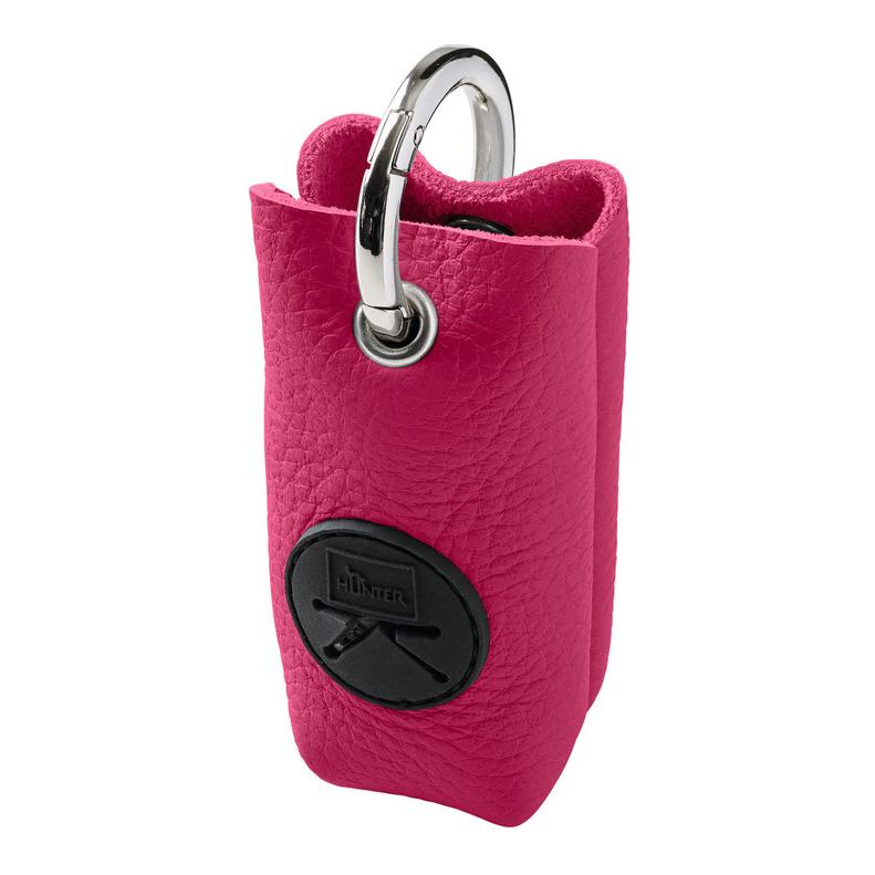 Image of Hunter Kotbeutelspender Yuna Leder - pink bei myluckydog.ch