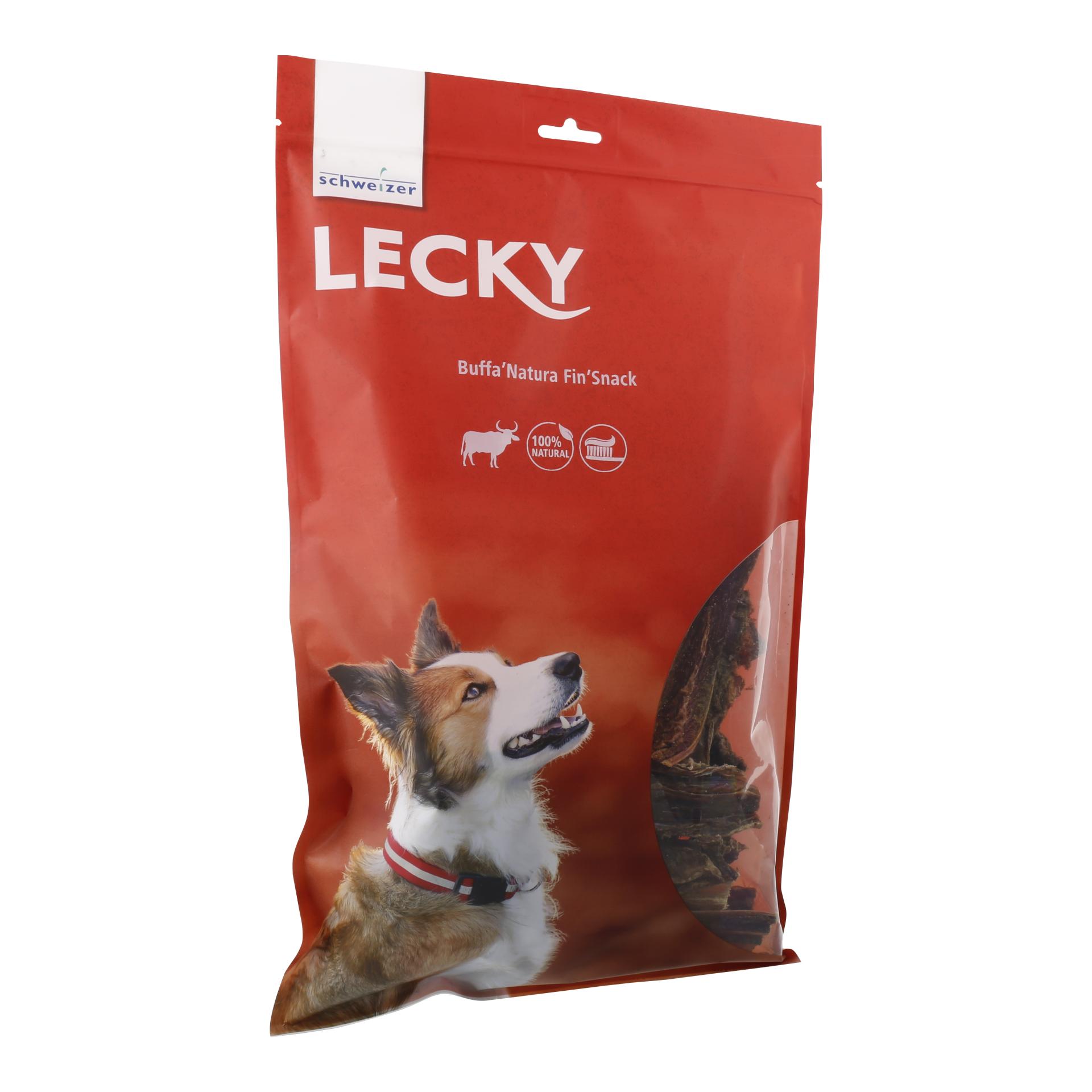 Image of LECKY Buffa'Natura Fin'Snack Kauartikel vom Wasserbüffel 15 cm - Braun - bei myluckydog.ch