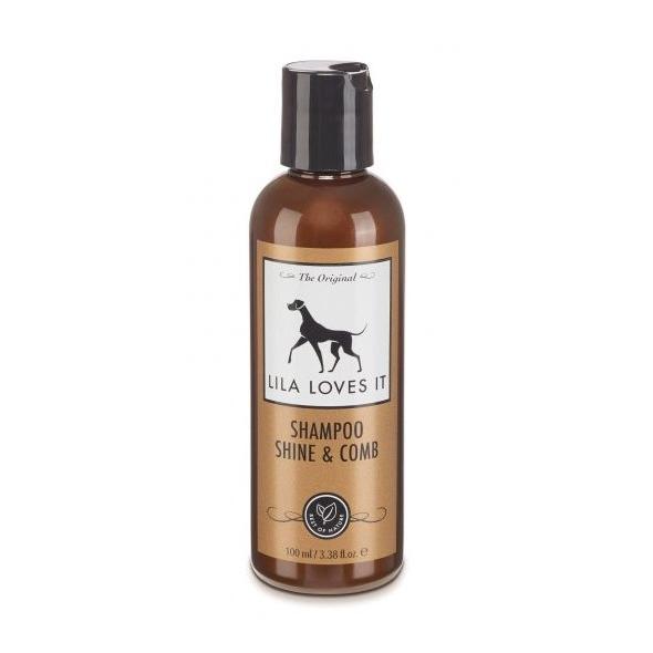 Image of LILA LOVES IT Shampoo Shine & Comb - Braun - bei myluckydog.ch