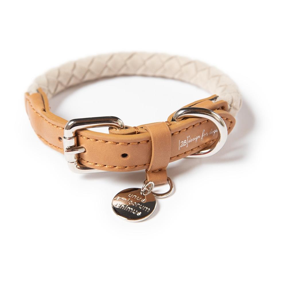 Image of 2.8 DuePuntoOtto Hundehalsband FERDINANDO - Nude - bei myluckydog.ch