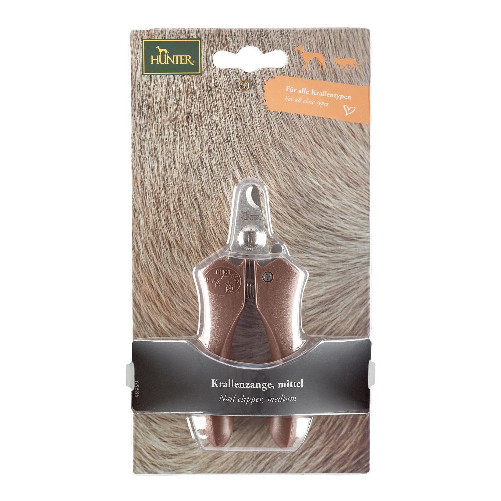 Image of Hunter Krallenzange Spa 12,5 x 5 cm - Braun/Grau - bei myluckydog.ch