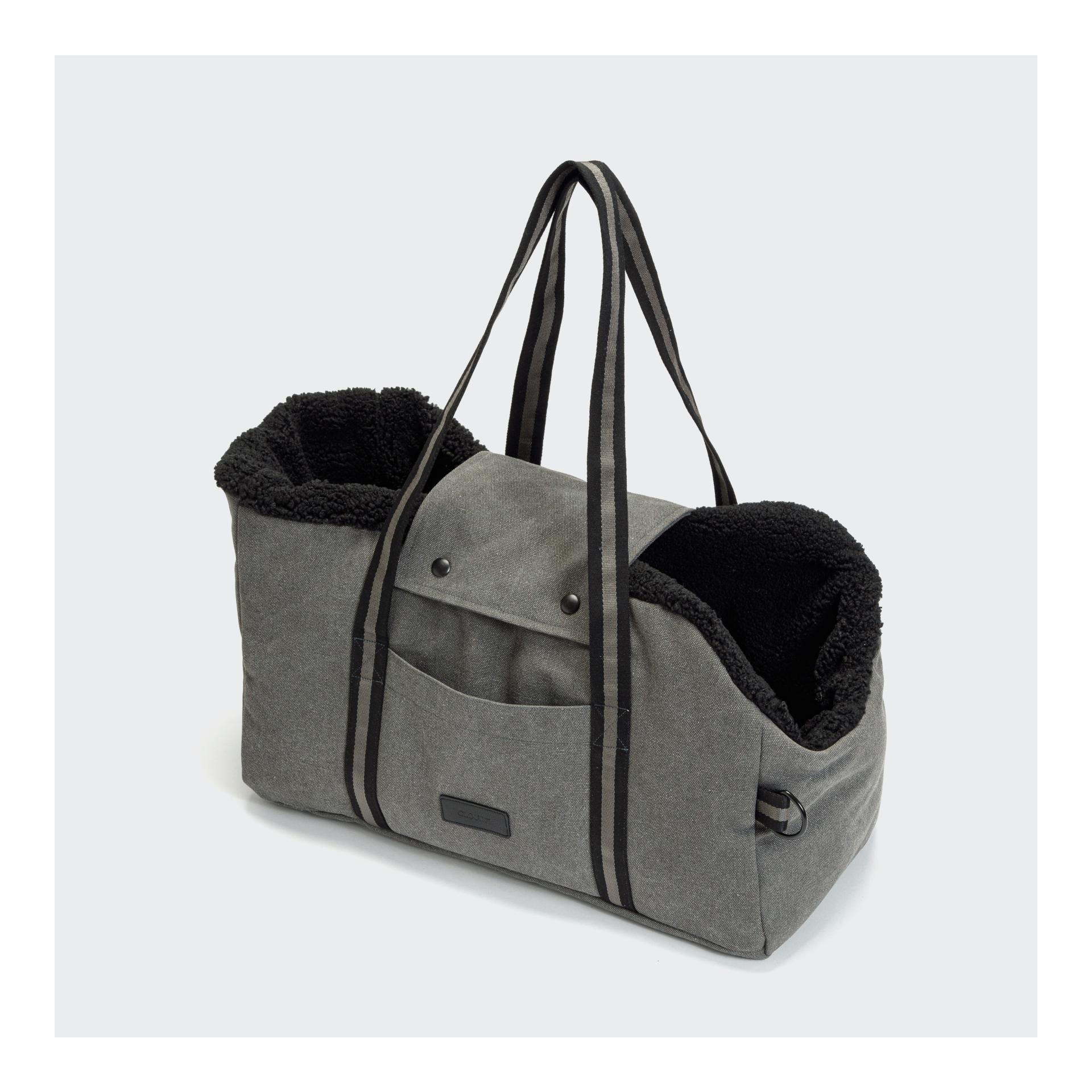 Image of Cloud 7 Hundetragtasche Lucca - Canvas Basalt - bei myluckydog.ch