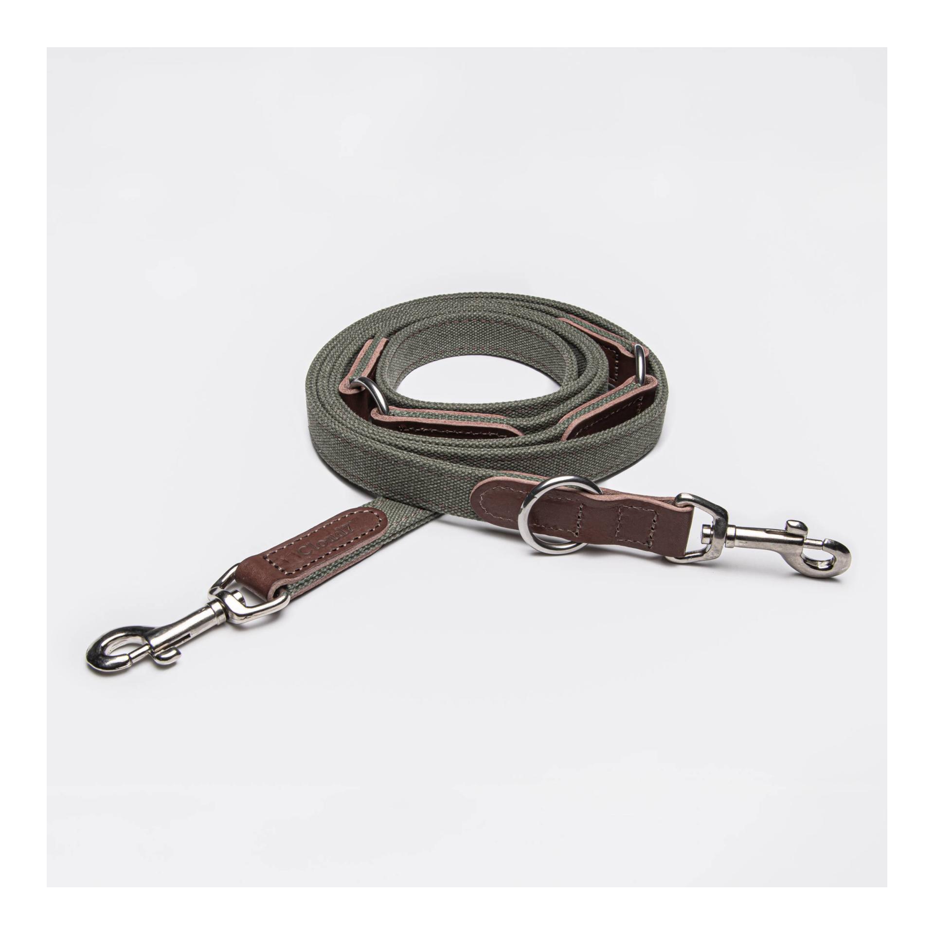 Image of Cloud 7 Hundeleine Tivoli - olive bei myluckydog.ch