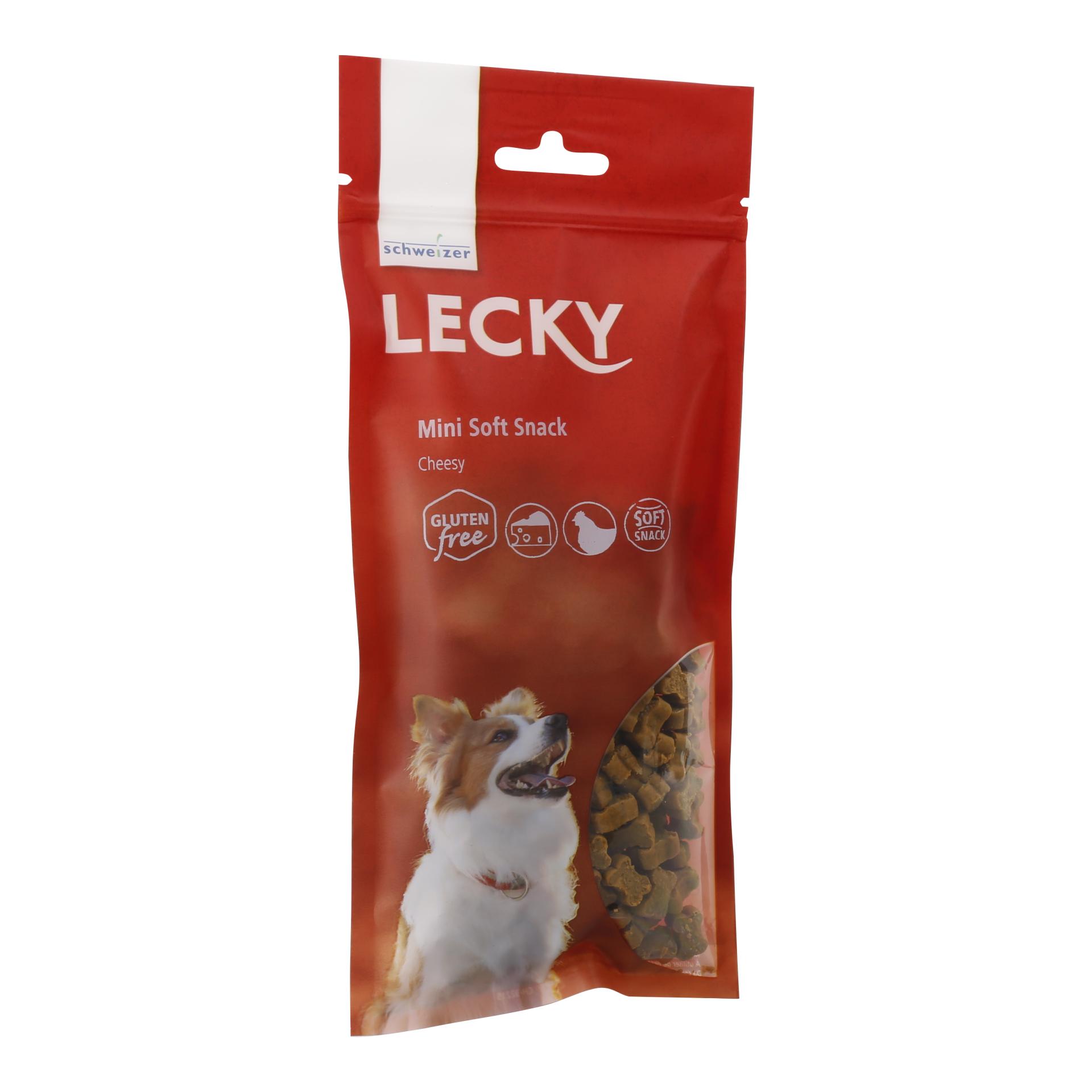 Image of LECKY Mini Soft Snack Cheesy - Natur - bei myluckydog.ch