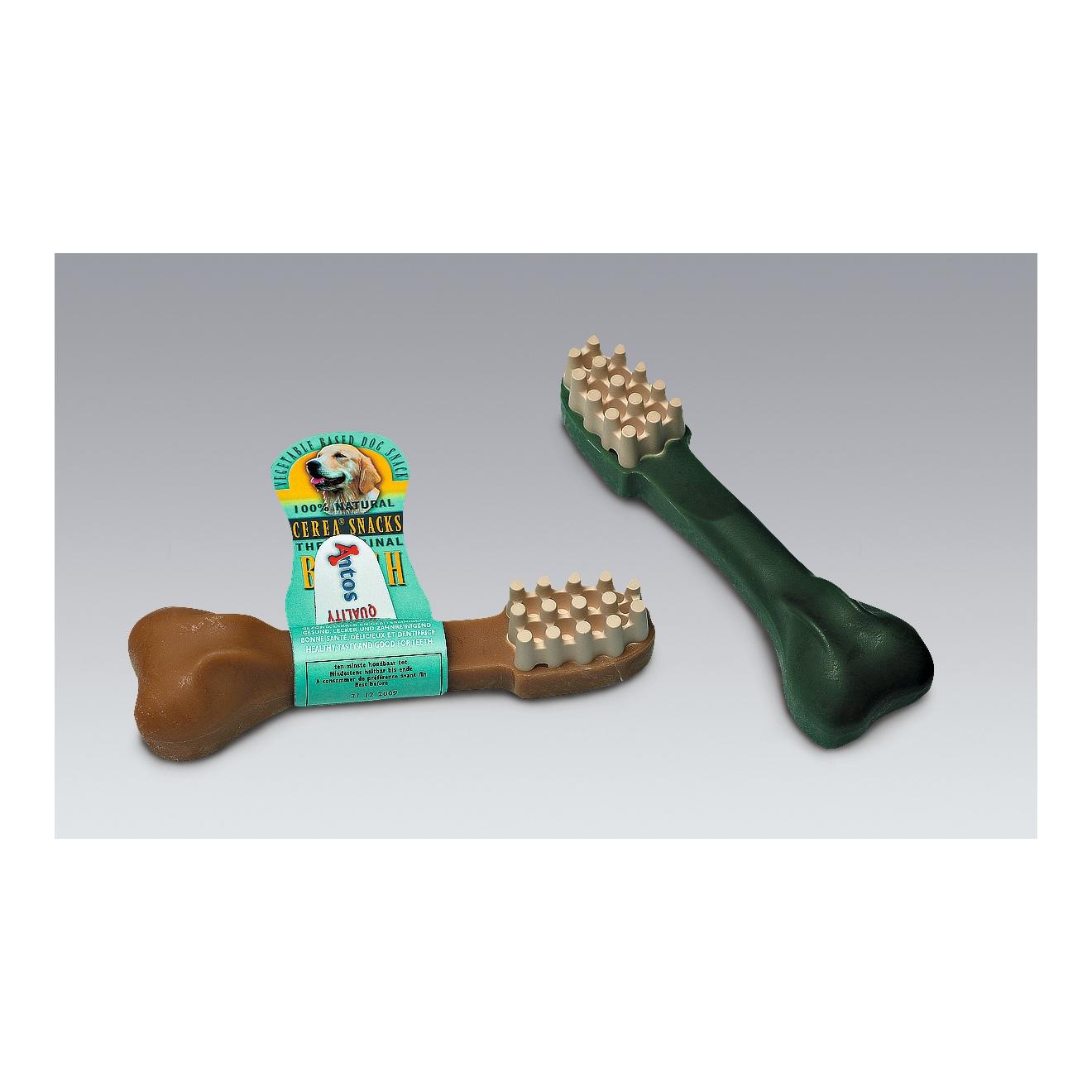 Image of Josty Cerea Snacks Brush - Braun/Grün - bei myluckydog.ch