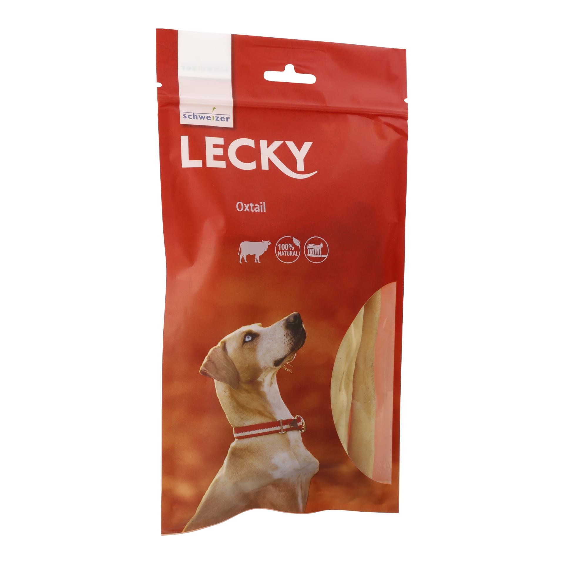 Image of LECKY Ochsenziemer Oxtail - Rot - bei myluckydog.ch