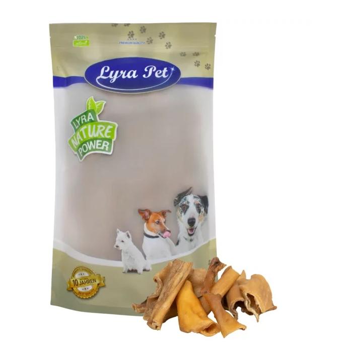 Image of Lyra Pet Rinderkopfhaut Abschnitte 4 - 8 cm bei myluckydog.ch