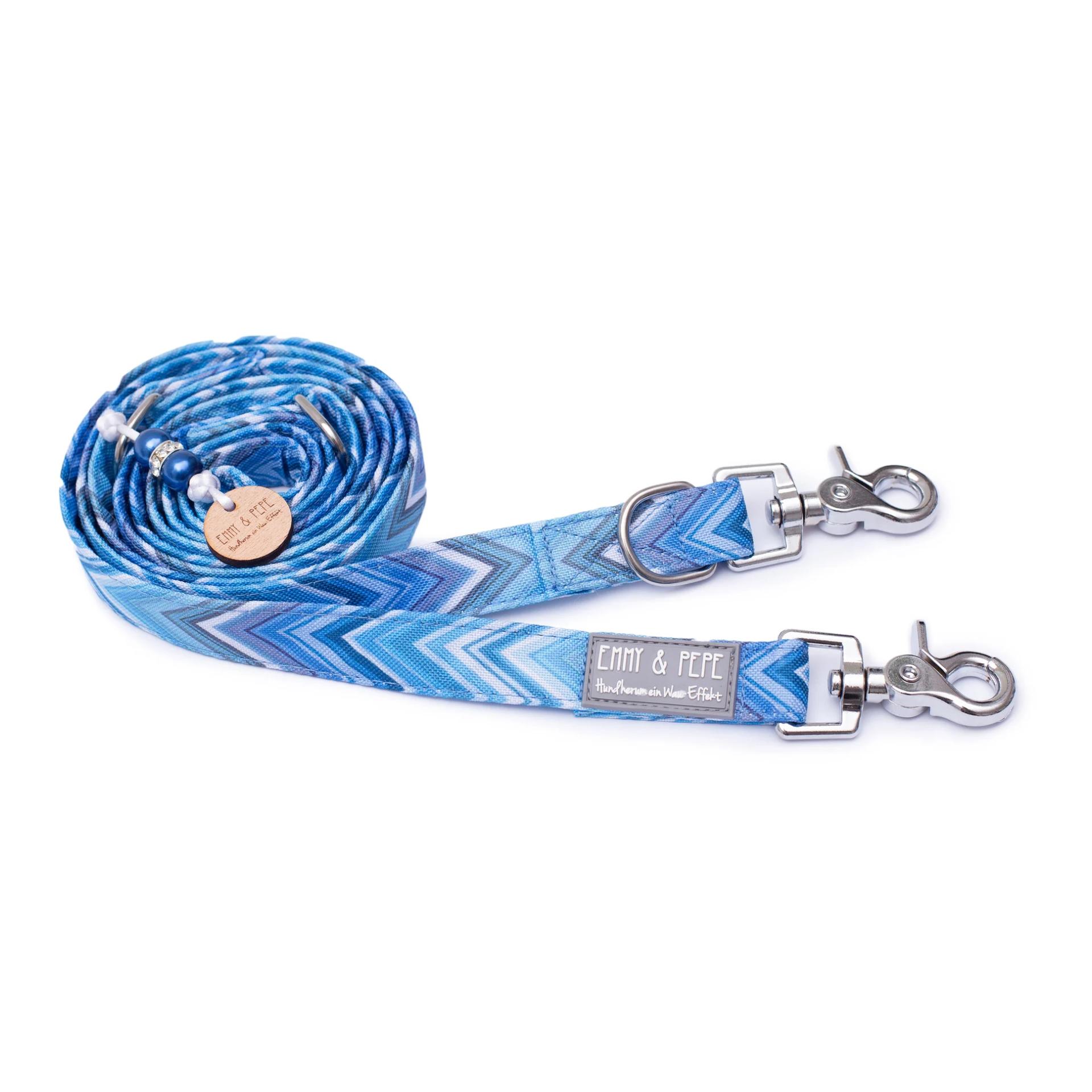 Image of EMMY & PEPE Hundeleine Bluessoni - Blau - bei myluckydog.ch