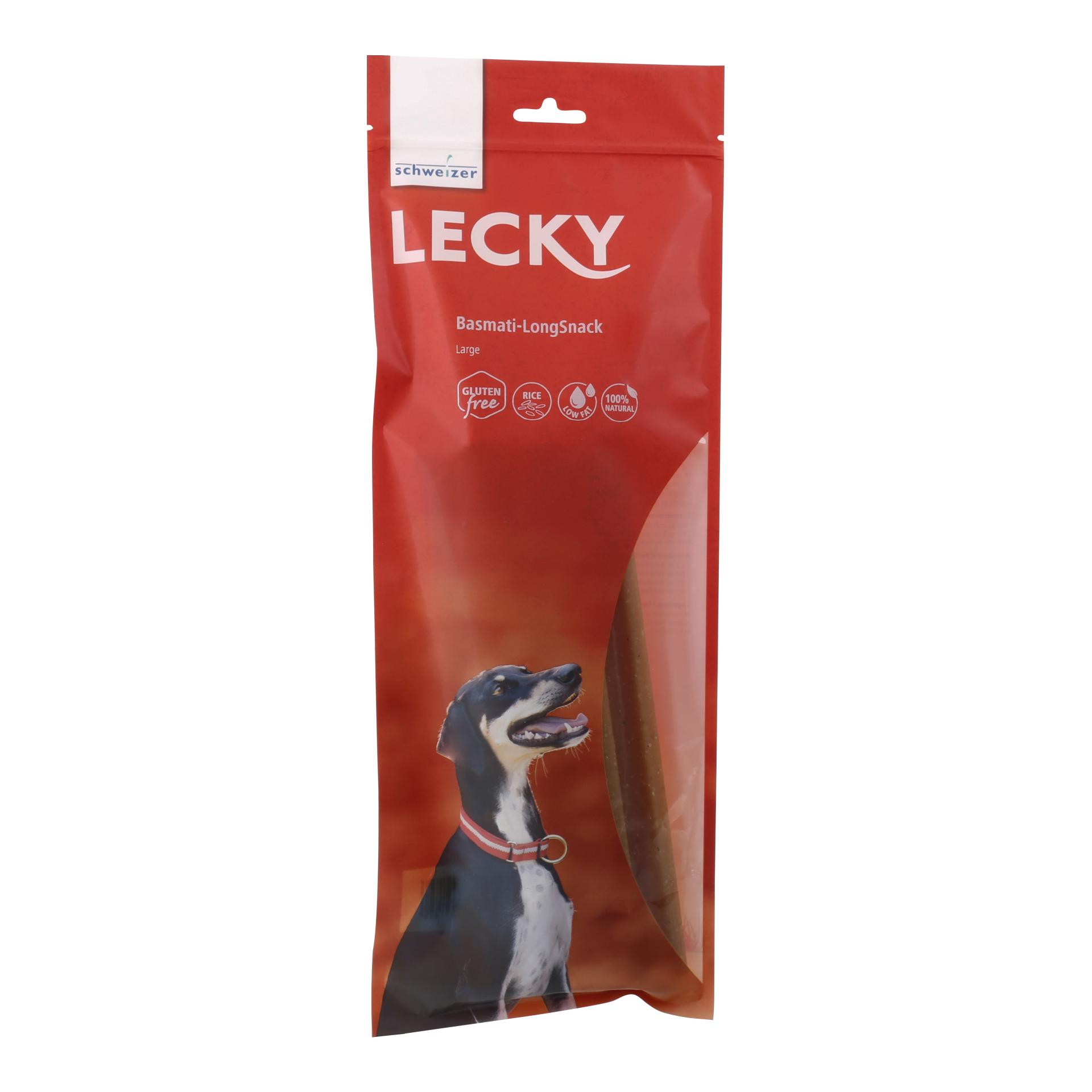 Image of LECKY Basmati-LongSnack veganer Kauartikel glutenfrei - Natur - bei myluckydog.ch