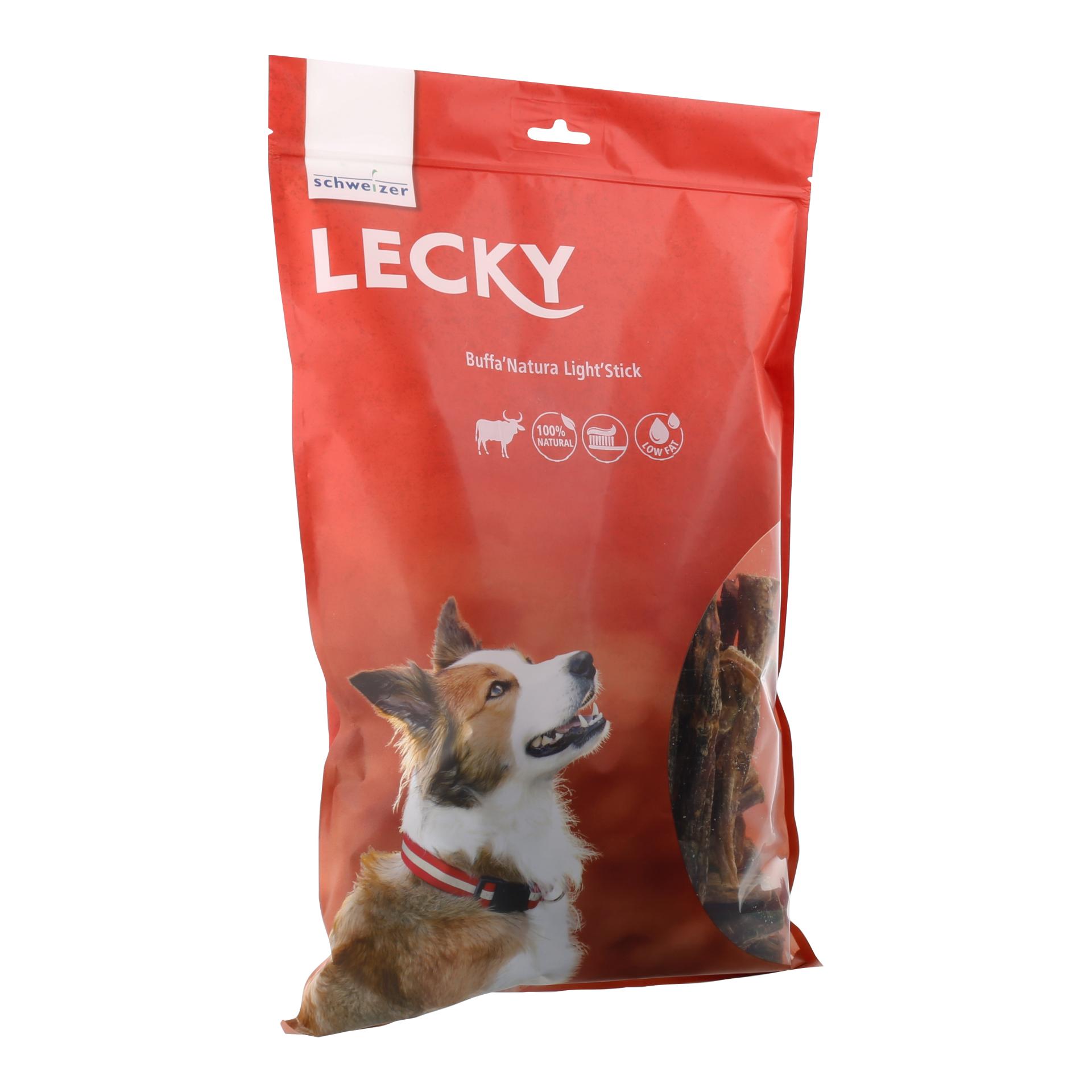 Image of LECKY Buffa Natura Light'Stick Kauartikel vom Wasserbüffel 14-15 cm bei myluckydog.ch