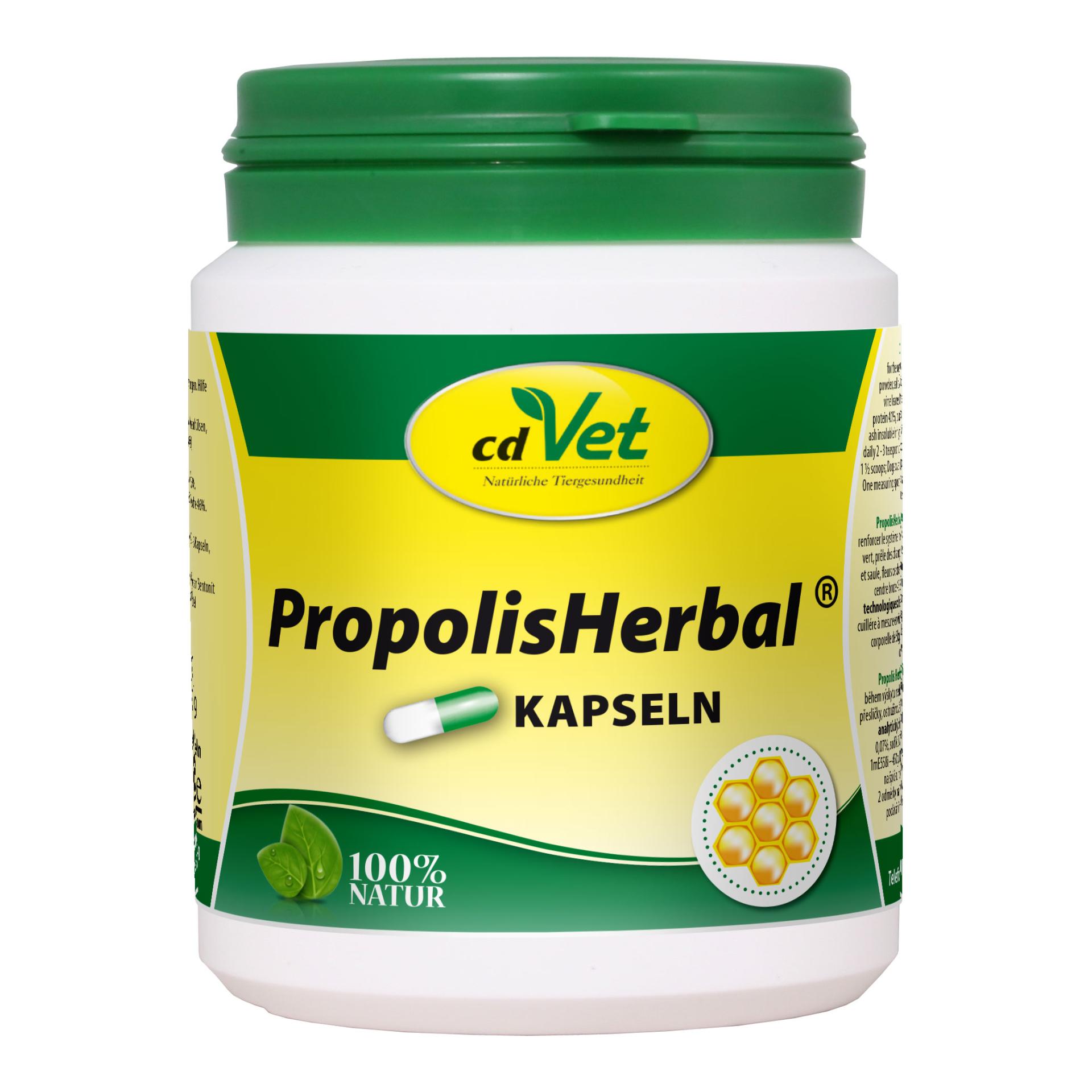 Image of cdVet PropolisHerbal Kapseln - Gelb - bei myluckydog.ch