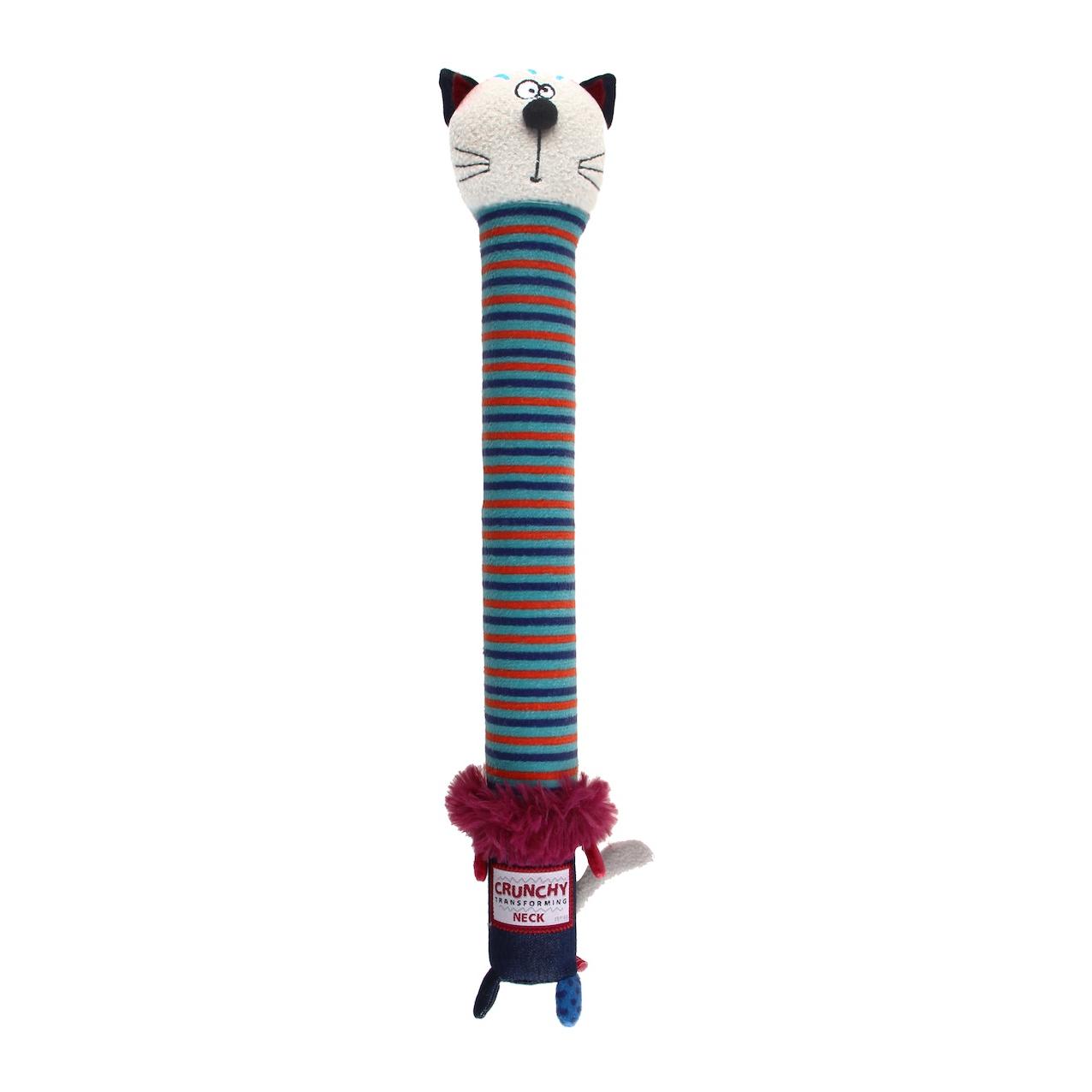 Image of Gigwi Crunchy Neck Katze mit Quieker - Glacier-deepsea - bei myluckydog.ch