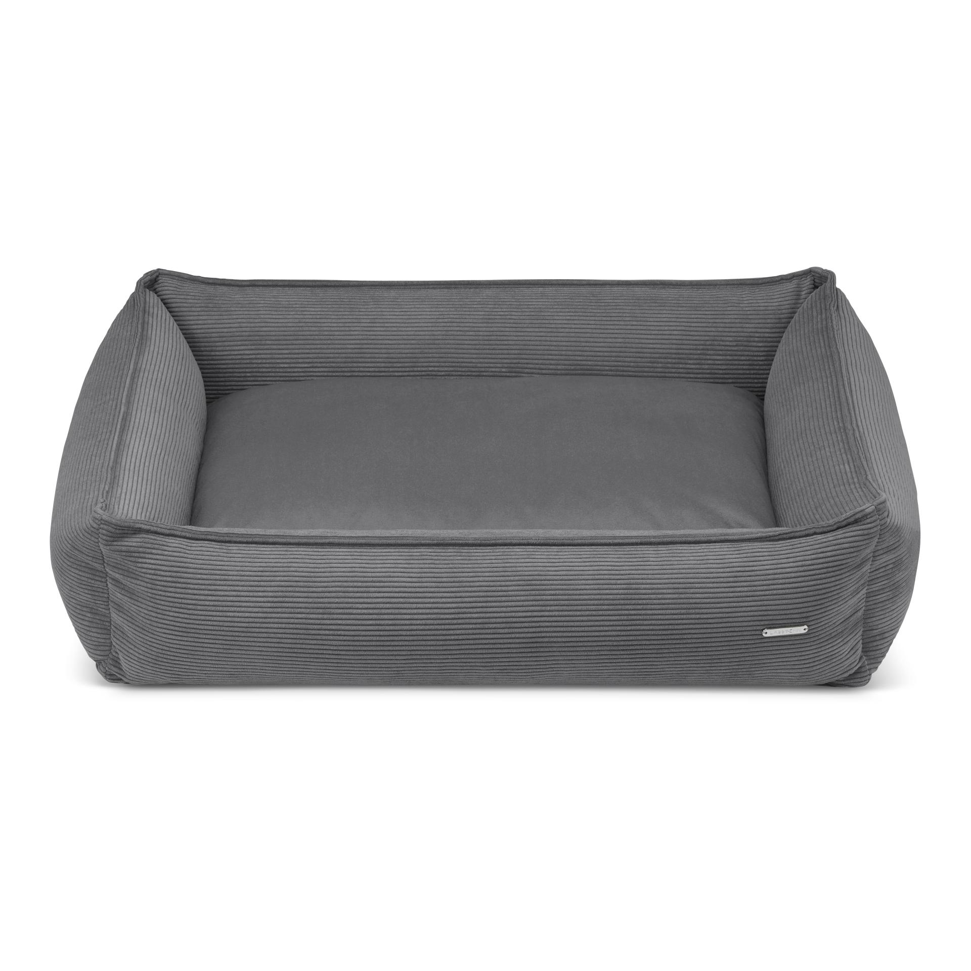 Image of LABBVENN Hundebett STRIPPO - Dark Grey - bei myluckydog.ch