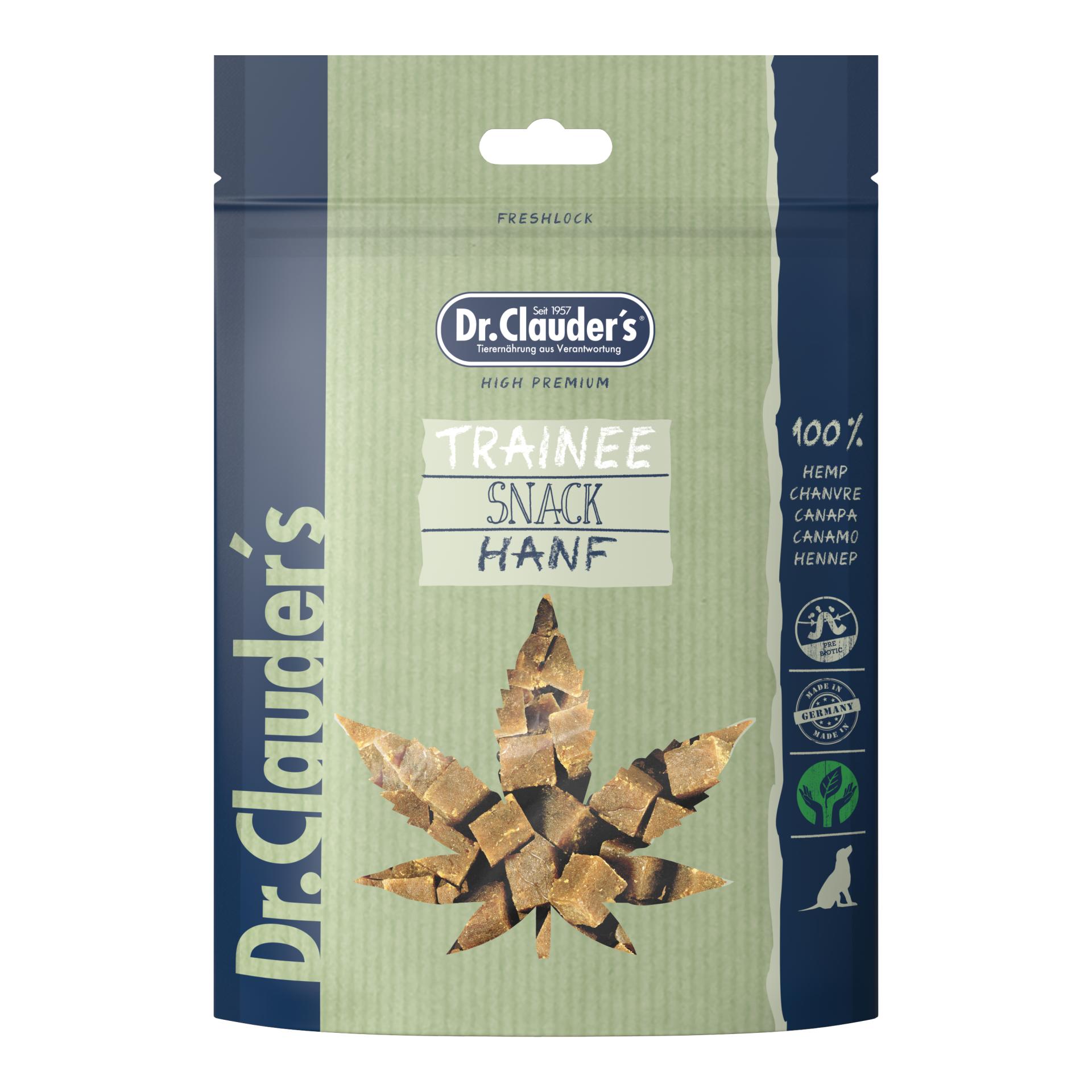 Image of Dr.Clauder's Hundeleckerli Trainee Snack Hanf bei myluckydog.ch