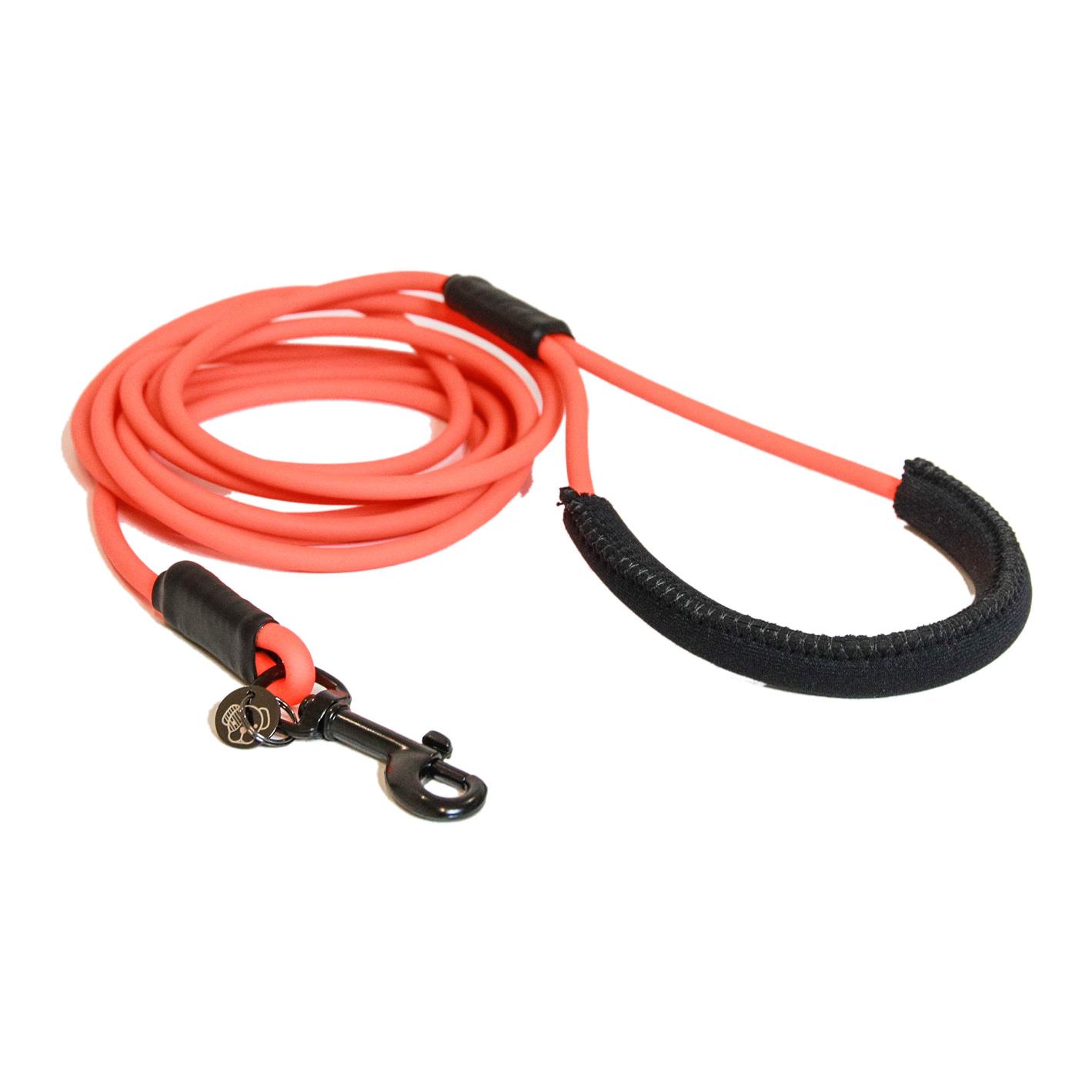 Image of Kentucky Dogwear Schleppleine Soft Rubber 5m - neon orange bei myluckydog.ch