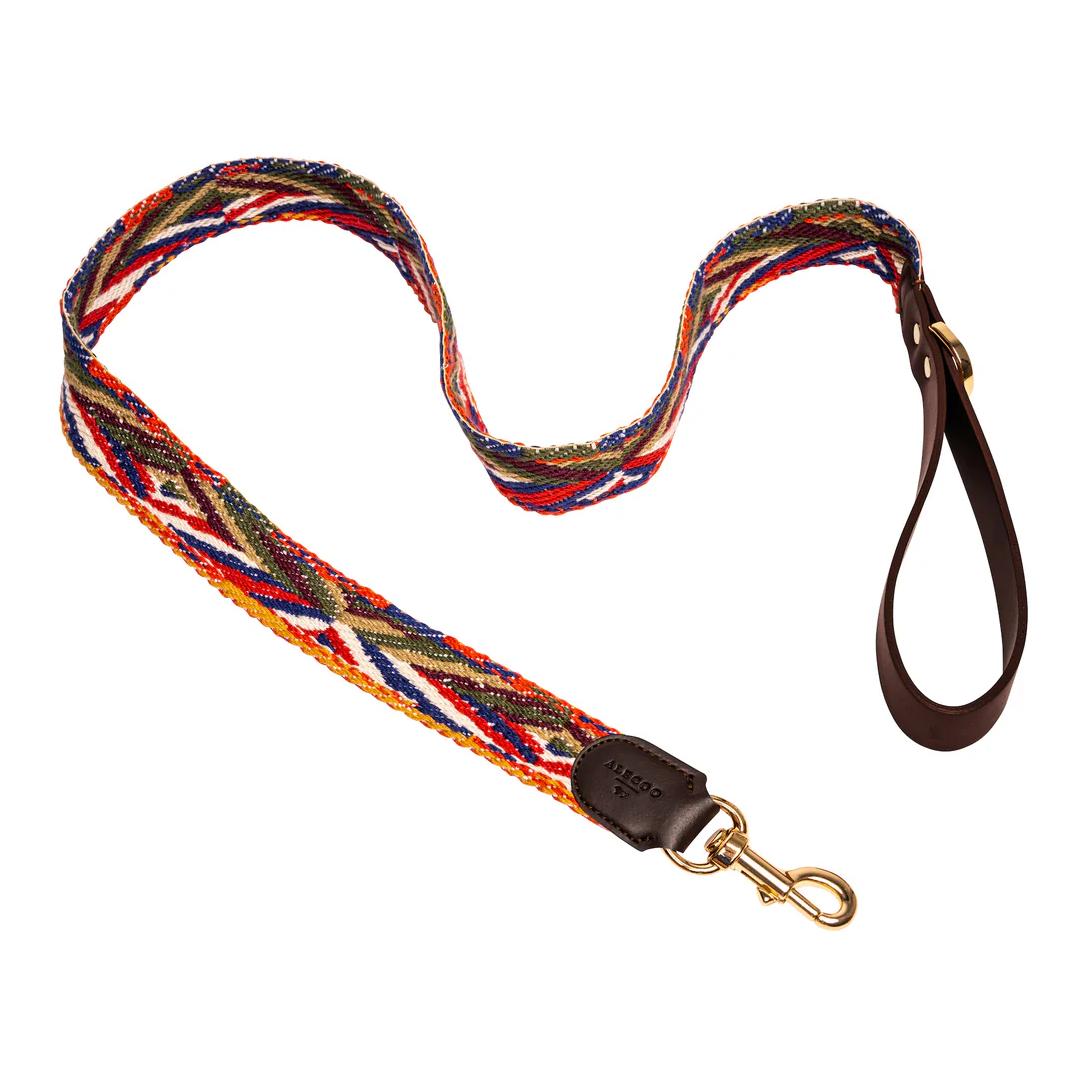 Image of ALECOO Hundeleine Ananda - Rainbow - bei myluckydog.ch