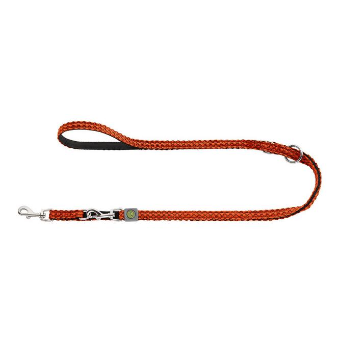 Image of Hunter Verstellbare Führleine Hilo - orange bei myluckydog.ch