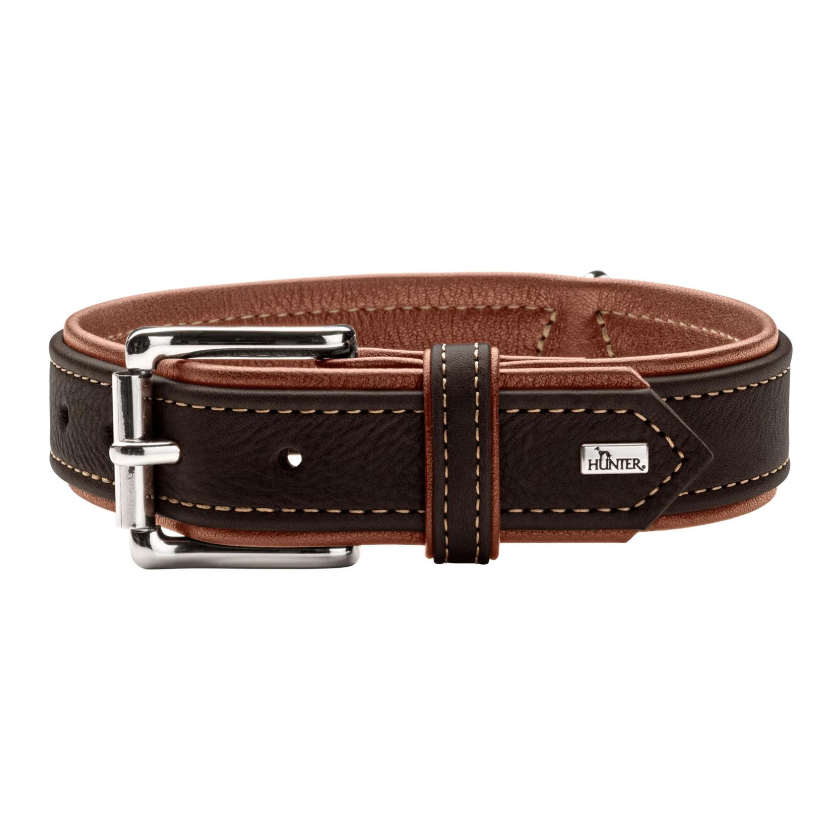 Image of Hunter Halsband Canadian Up - Schwarz/Cognac - bei myluckydog.ch