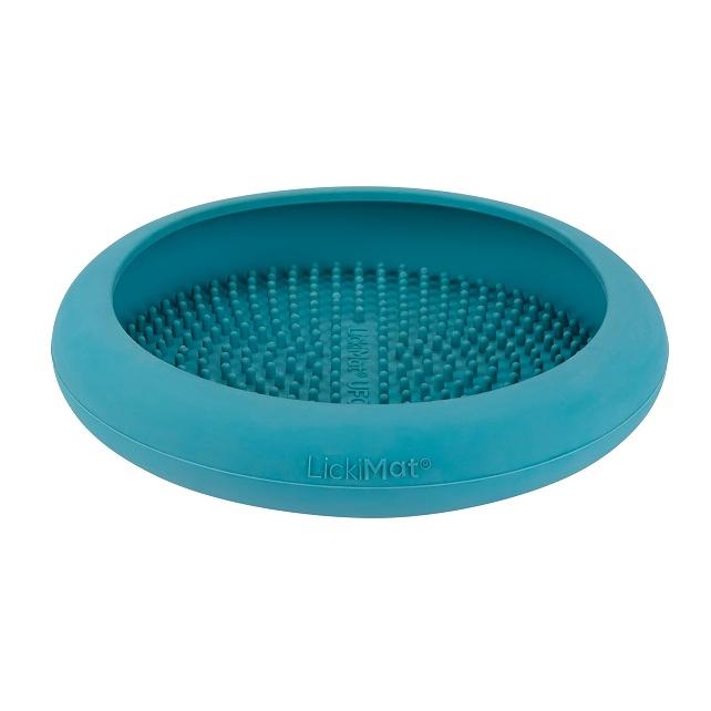 Image of LickiMat Leckschale UFO - Türkis - bei myluckydog.ch