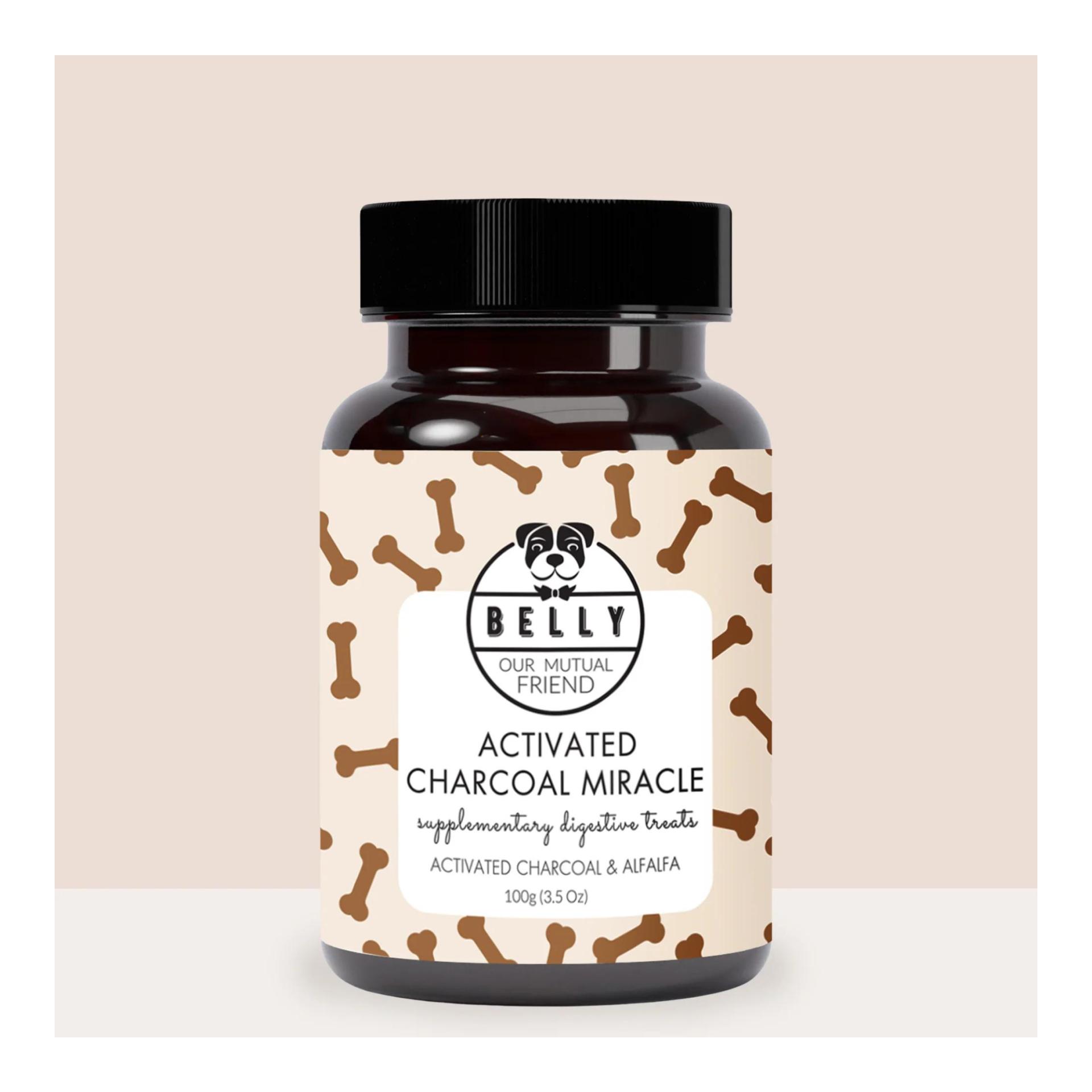 Image of Belly Hundesnack Activated Charcoal Miracle - Braun - bei myluckydog.ch