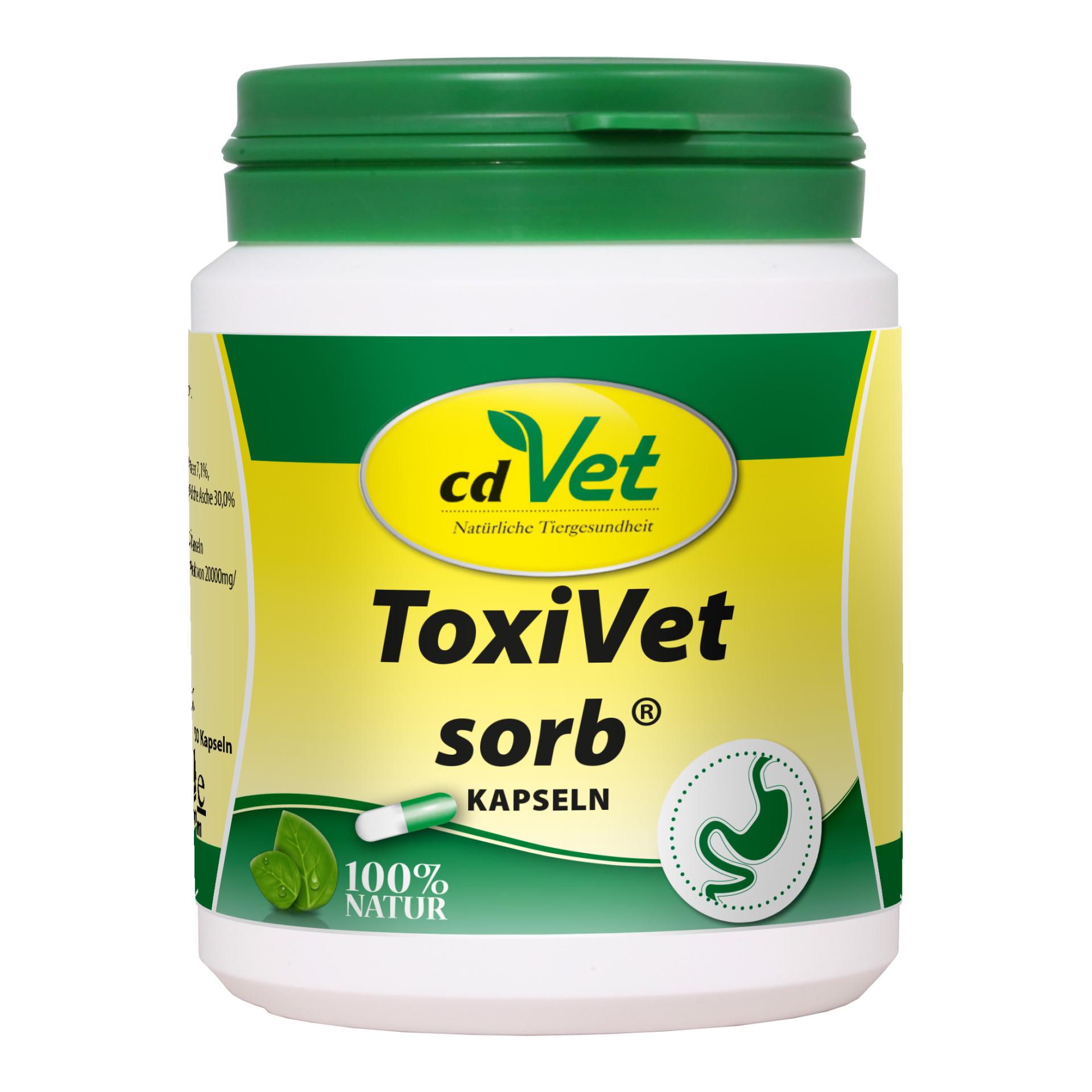 Image of cdVet ToxiVet sorb Kapseln - Grün - bei myluckydog.ch