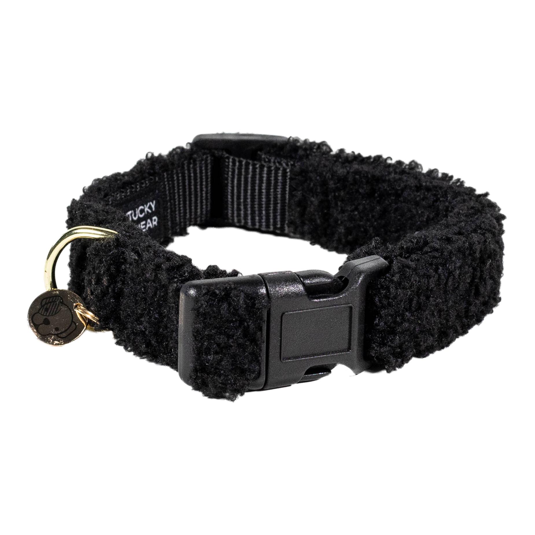 Image of Kentucky Dogwear Hundehalsband Teddy Fleece - Black - bei myluckydog.ch