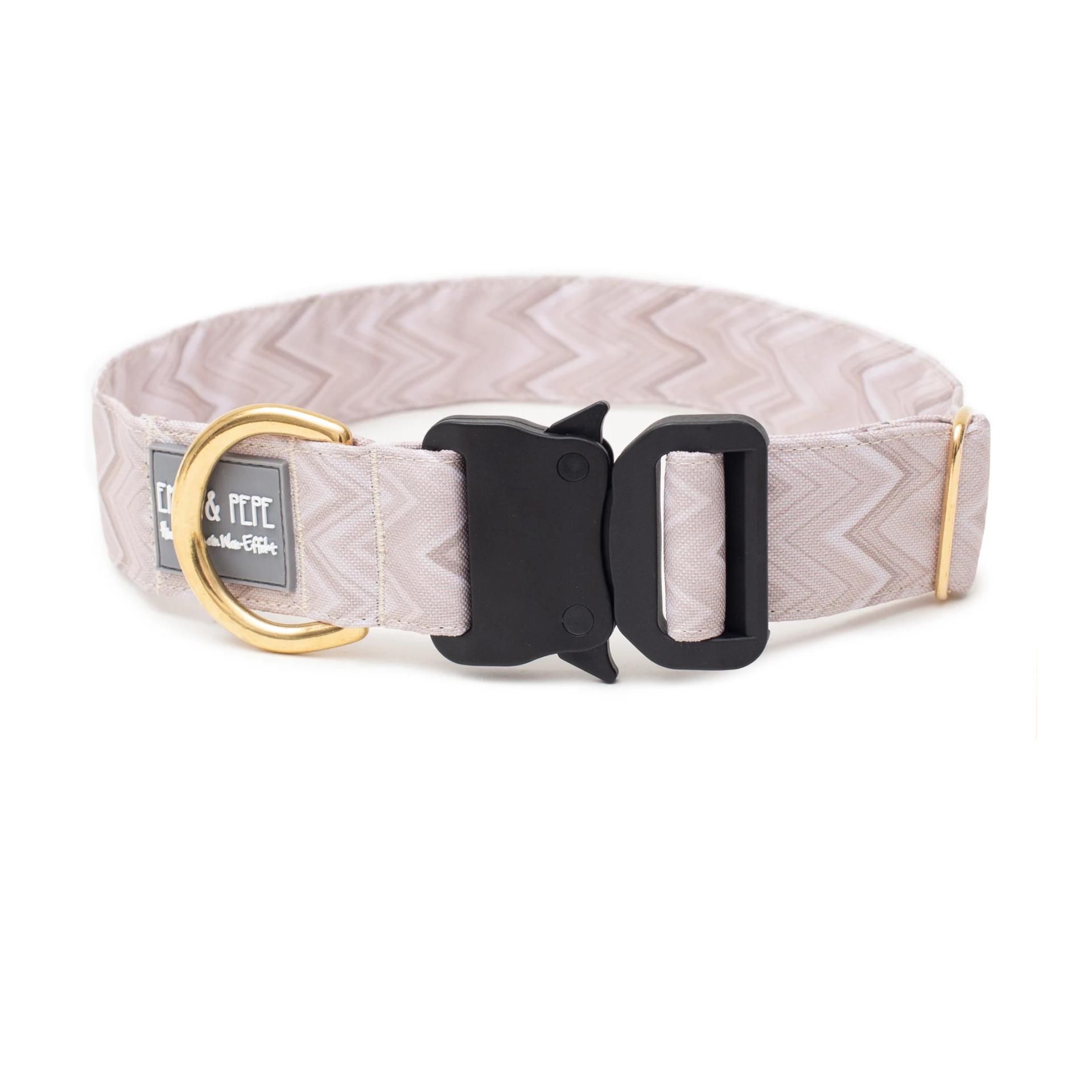 Image of EMMY & PEPE Hundehalsband Wau-Move Safety Cremessoni bei myluckydog.ch