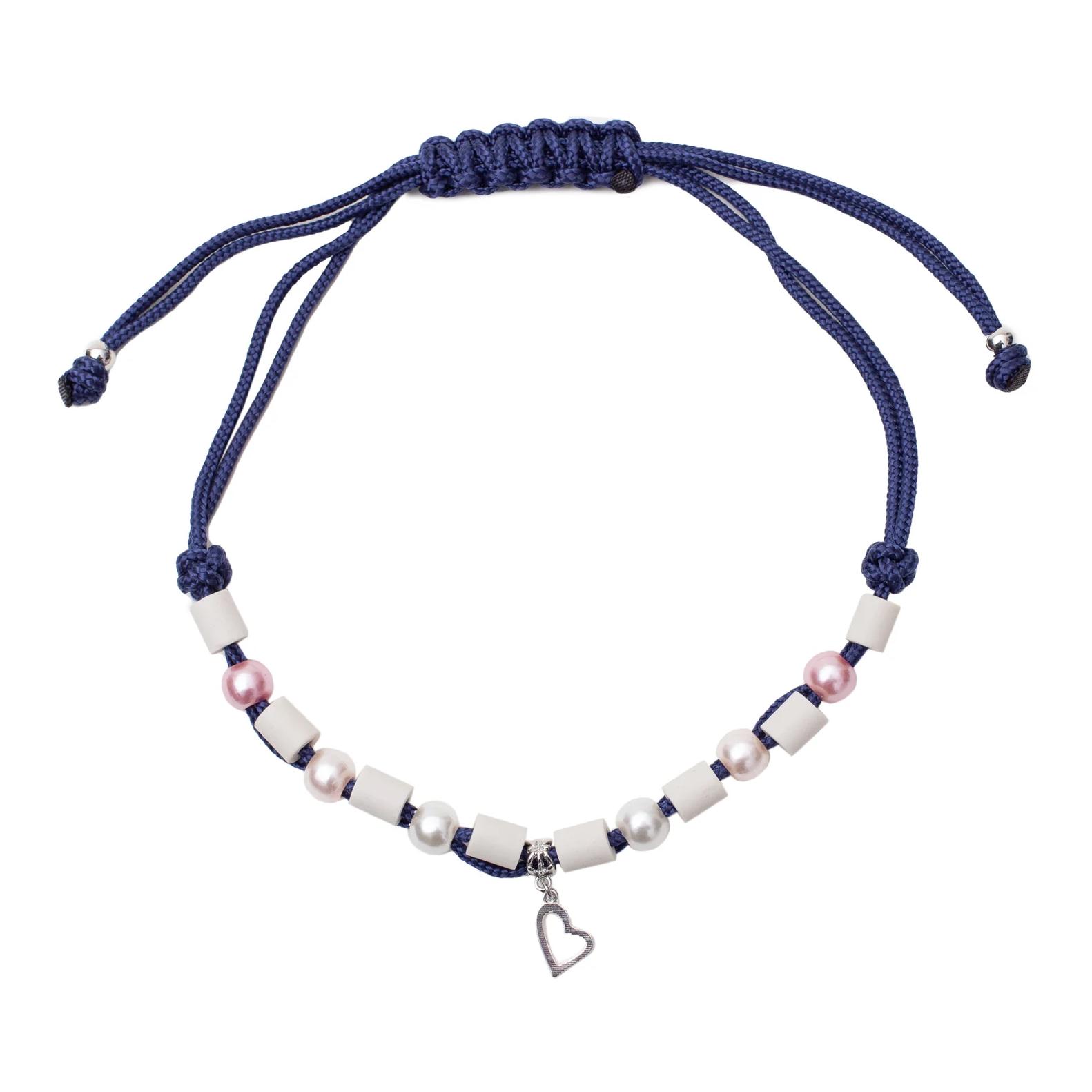 Image of EMMY & PEPE EM-Keramik Band Lilian - Blau/Lila - bei myluckydog.ch