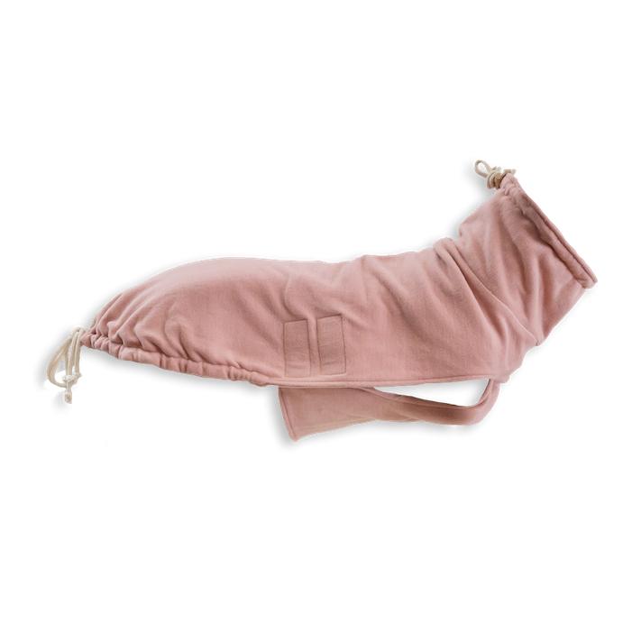 Image of Lill's Hundepullover Fleece aus Bio-Baumwolle - Pink Berry - bei myluckydog.ch