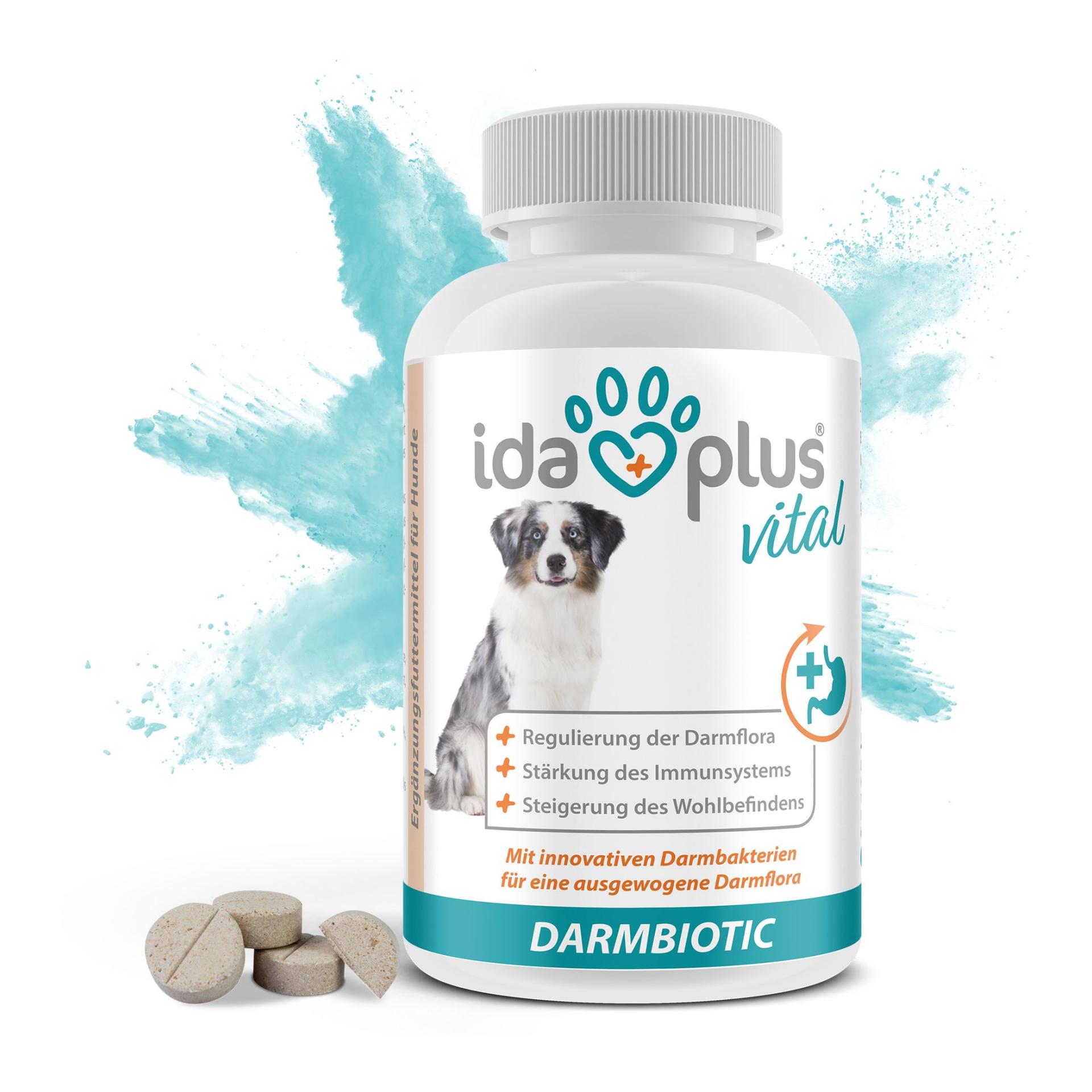 Image of IdaPlus Darmbiotic - Probiotika zur Darmsanierung - Mehrfarbig - bei myluckydog.ch