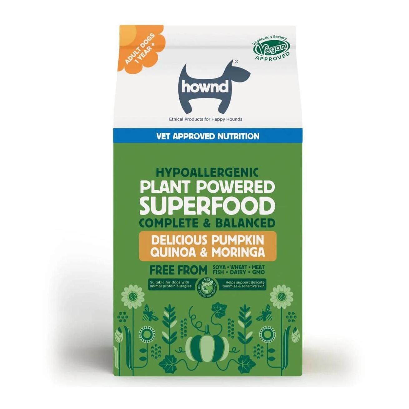 Image of HOWND Trockenfutter Plant Powered Superfood Pumpkin, Quinoa & Moringa bei myluckydog.ch