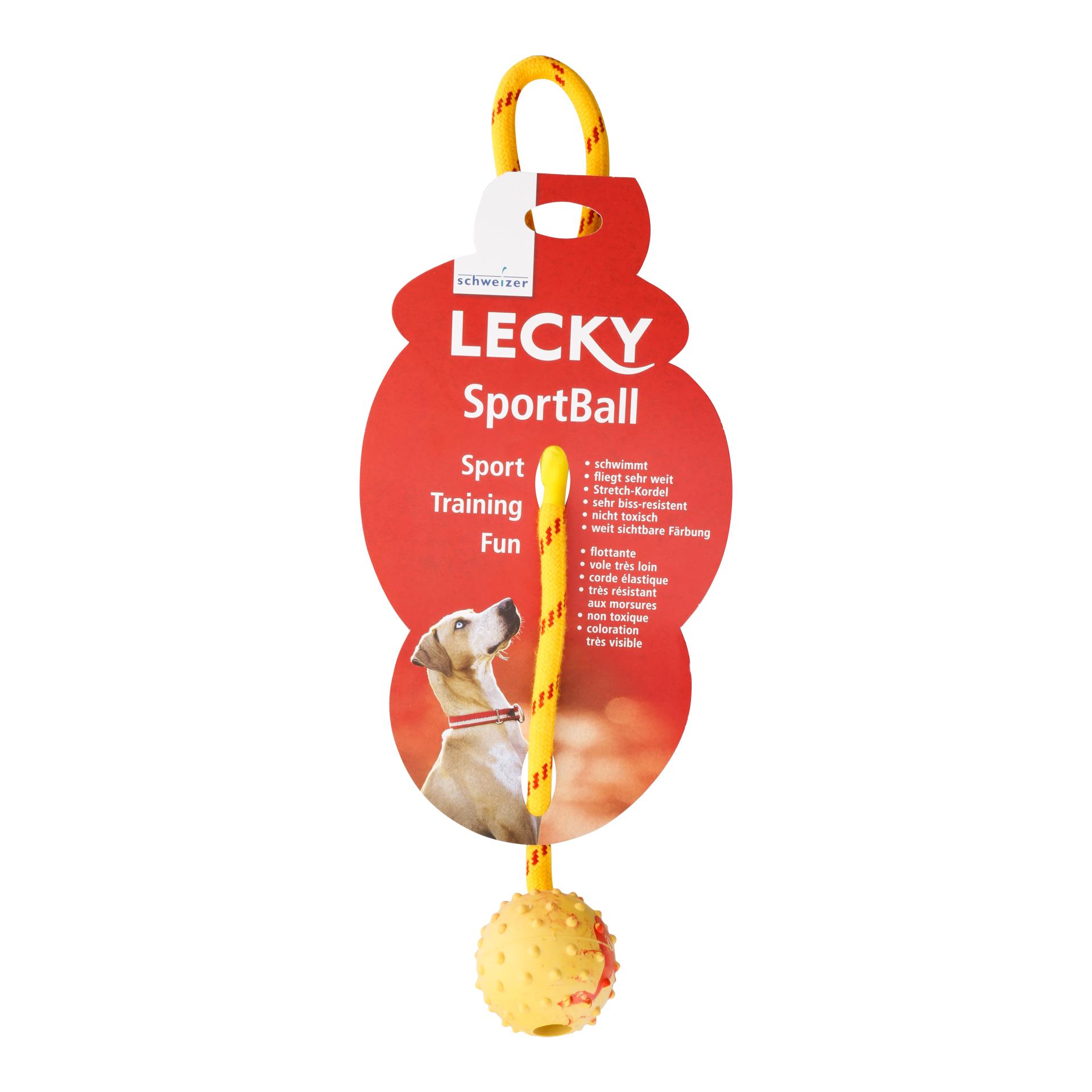 Image of LECKY Sportball - Gelb - bei myluckydog.ch