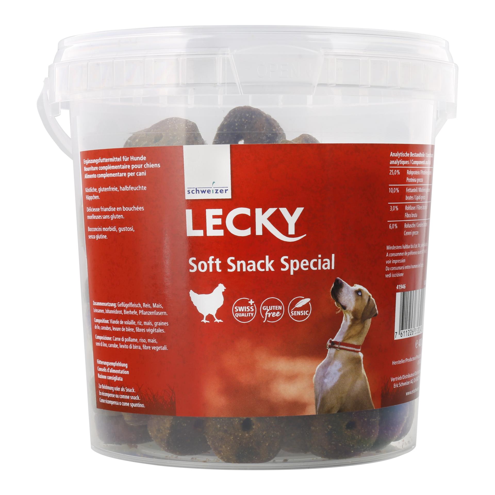 LECKY Soft Snack Light Special 400 g - Braun -