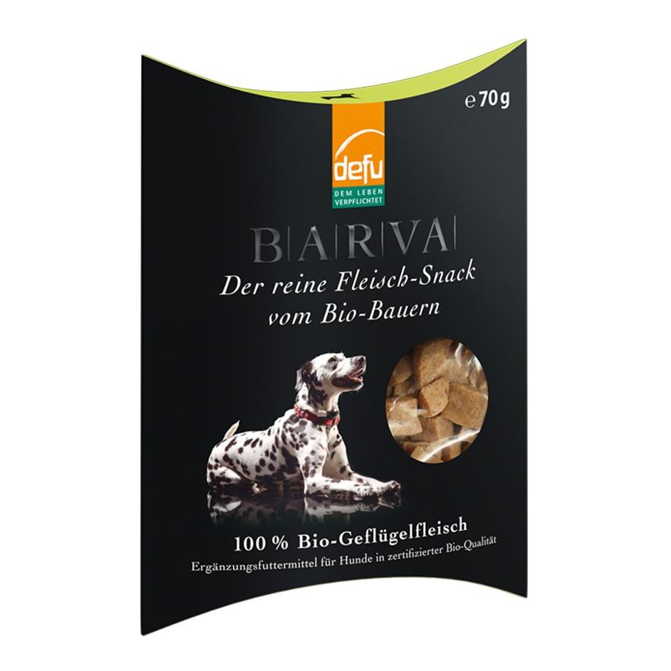 Image of defu Bio Dog Snack Barva Geflügel 70g - Natur - bei myluckydog.ch