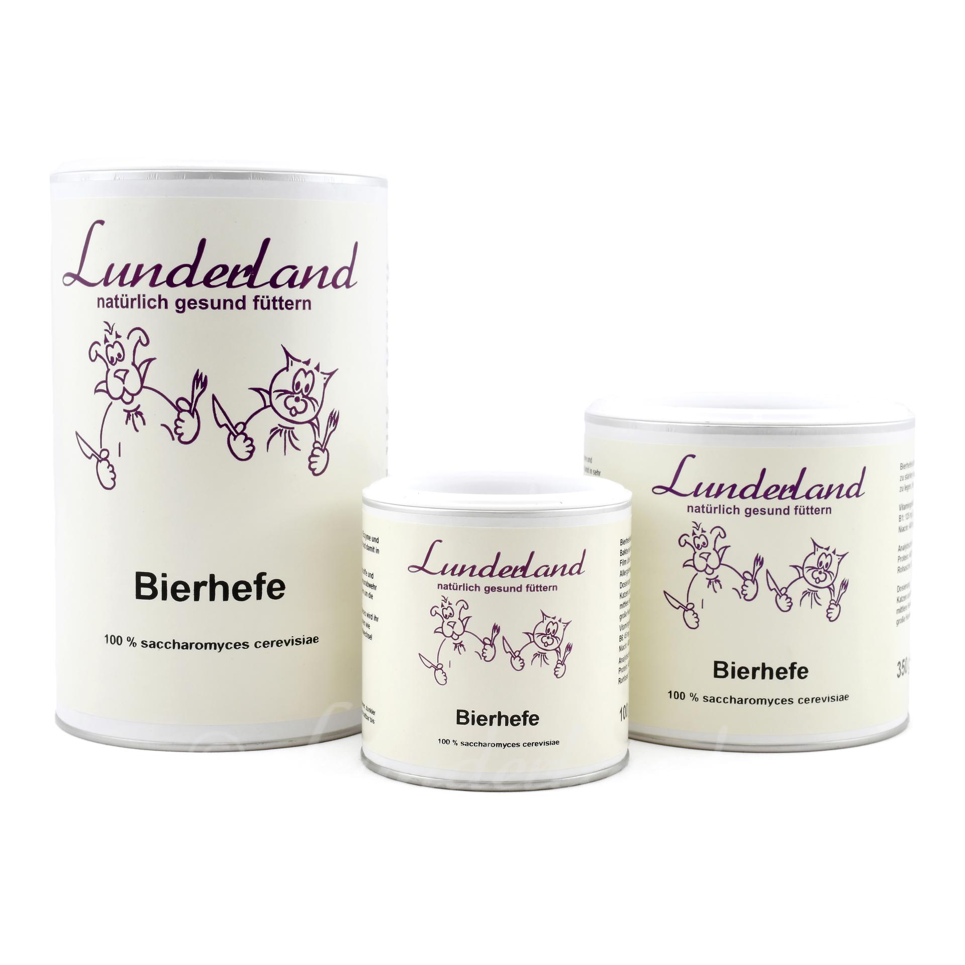 Image of Lunderland Bierhefe Ergänzungsfutter - Natur - bei myluckydog.ch