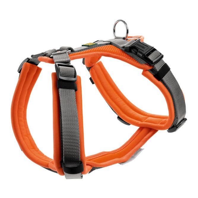 Image of Hunter Geschirr Maldon - orange/grau bei myluckydog.ch