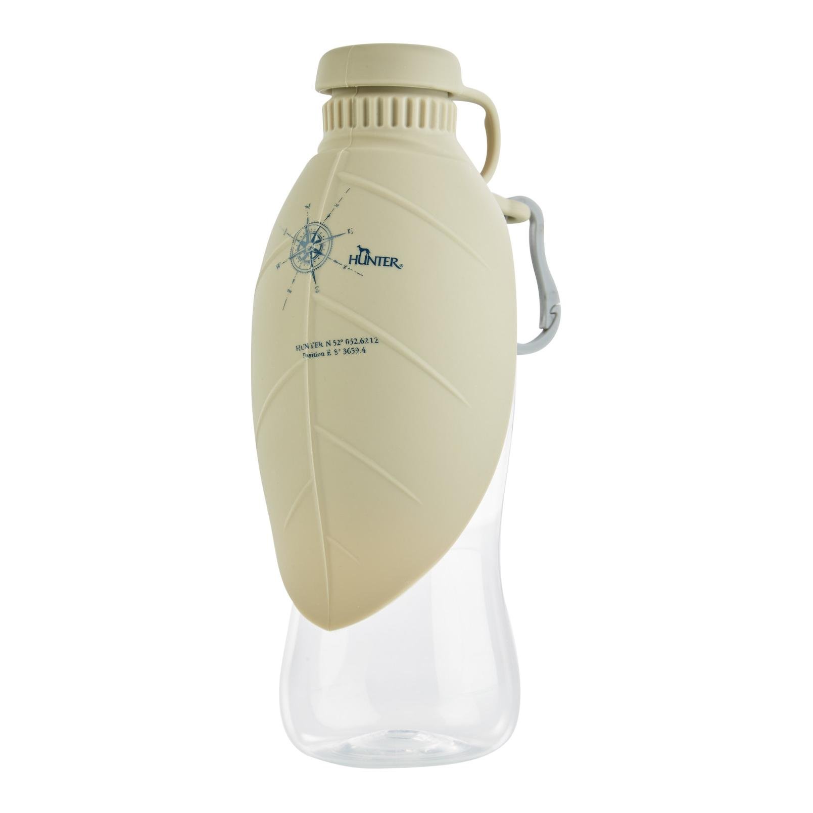 Hunter Outdoor Trinkflasche mit Silikonnapf List - beige