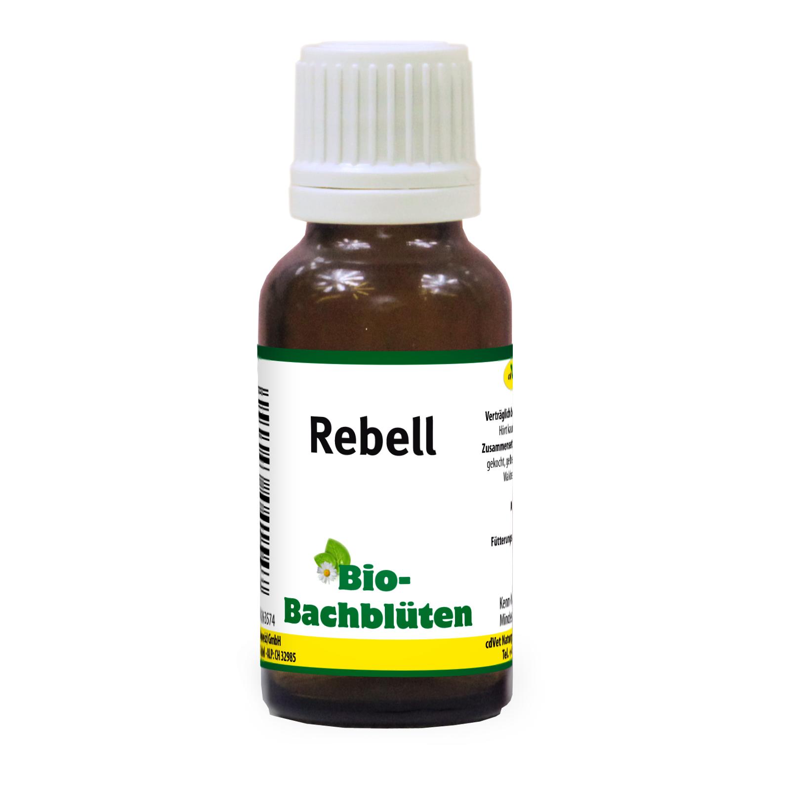 Image of cdVet Bio-Bachblüten Rebell - Weiss - bei myluckydog.ch