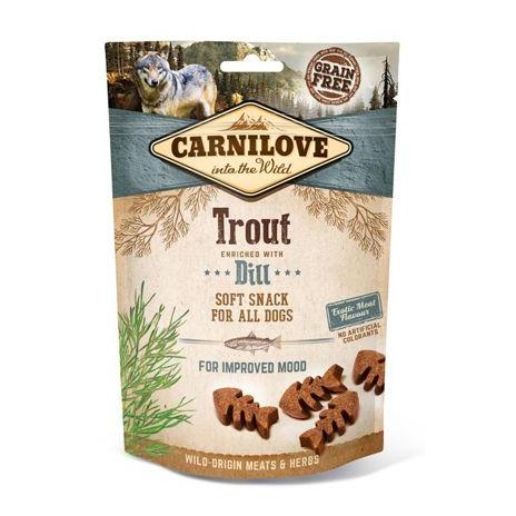 Image of Carnilove Dog Soft Snack mit Forelle und Dill - Natur - bei myluckydog.ch