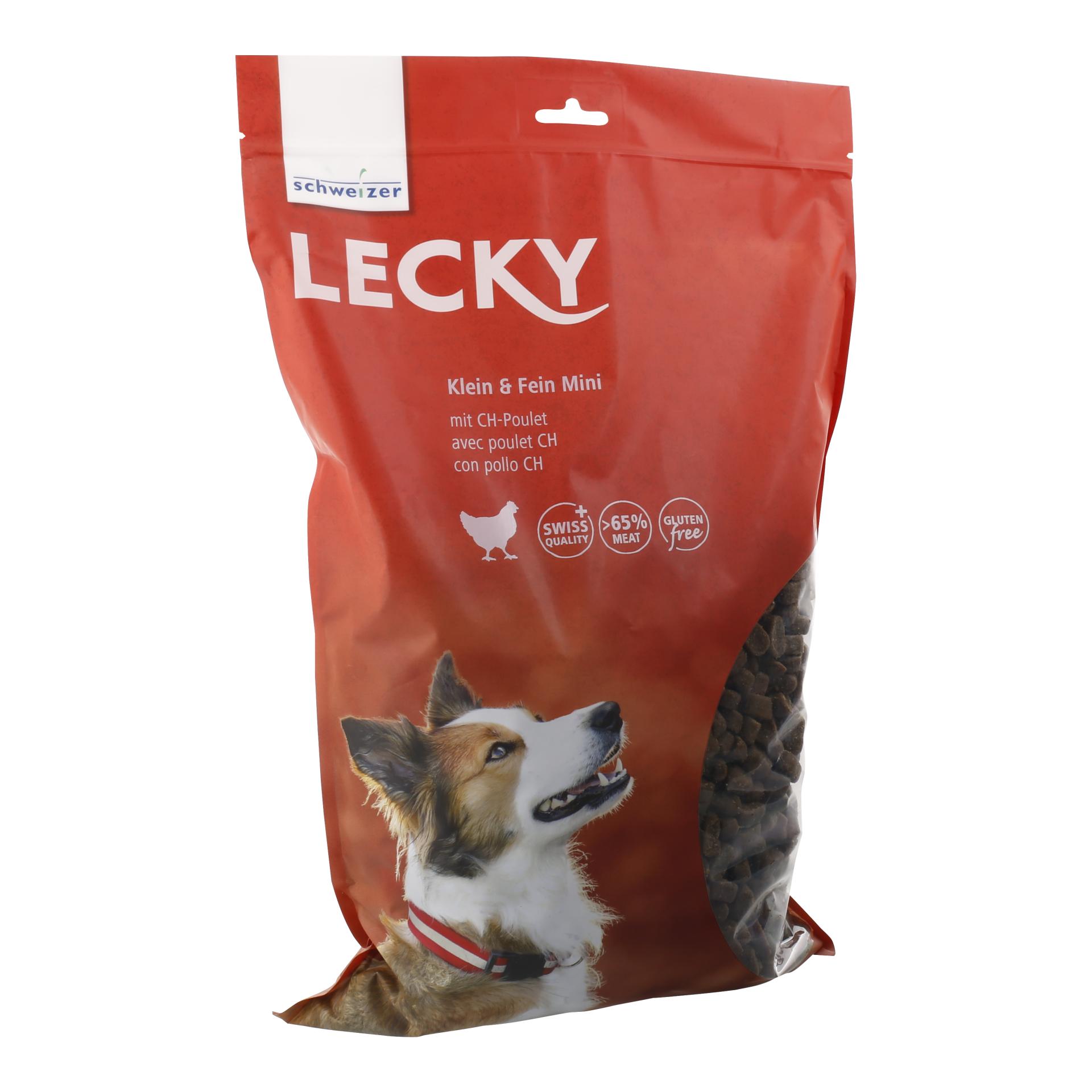 Image of LECKY Klein & Fein Mini Poulet - Rot - bei myluckydog.ch