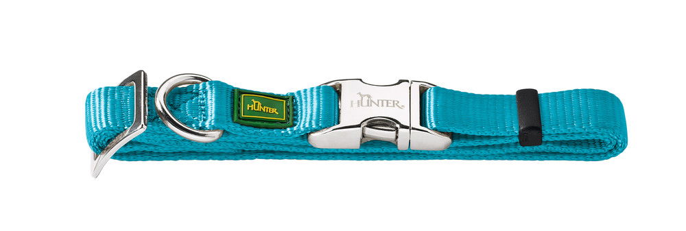 Image of Hunter Halsband Vario-Basic ALU-Strong Nylon - petrol bei myluckydog.ch